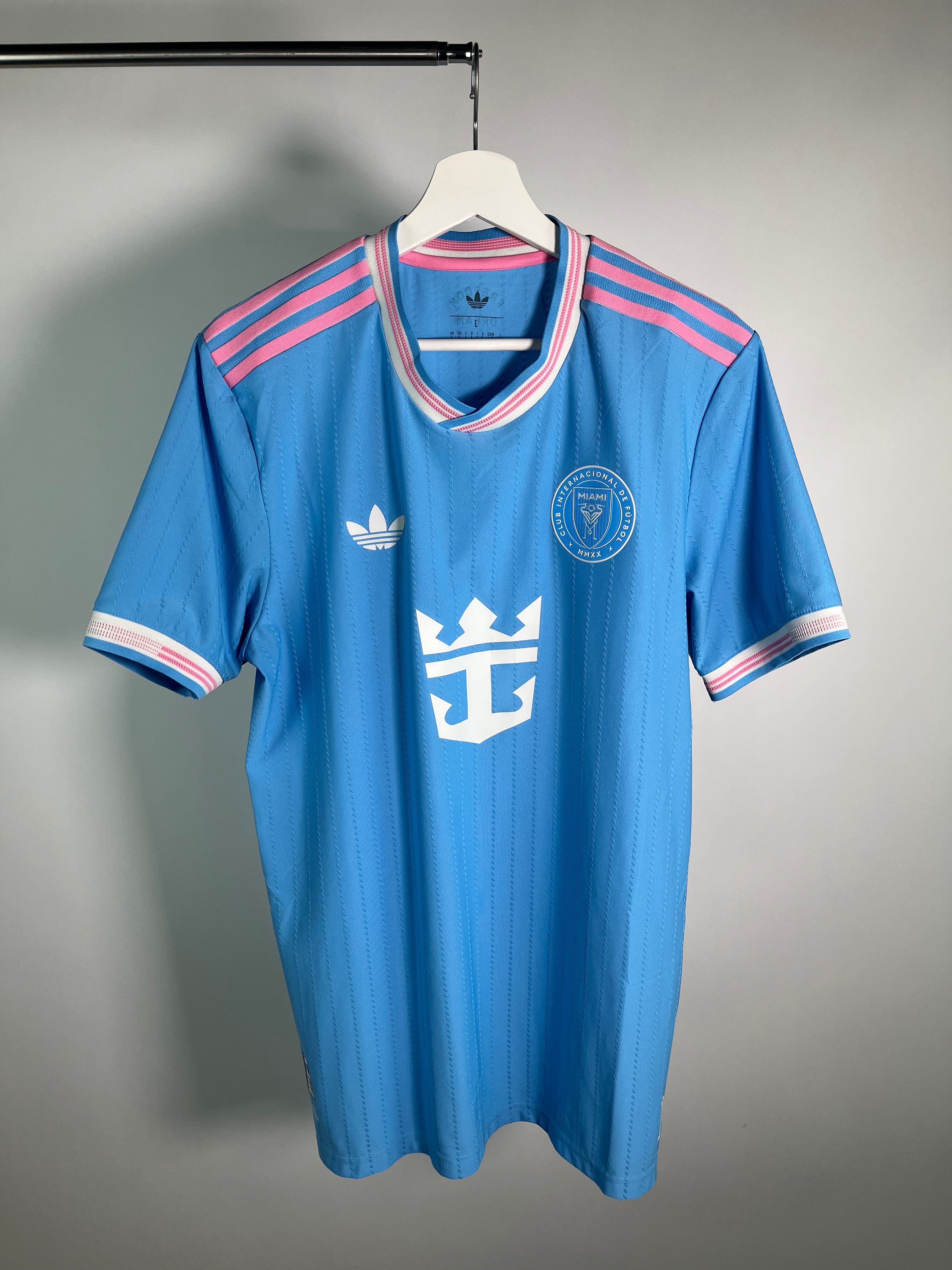 Jersey inter de Miami Tercera 2025 2026 Versión Jugador Lionel Messi (L)