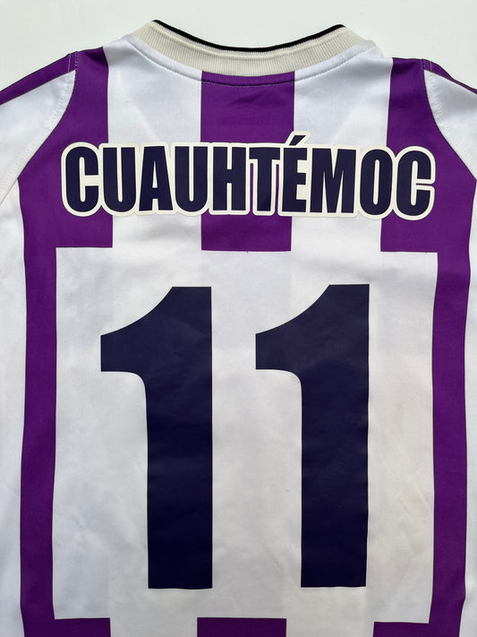 Jersey Real Valladolid Local 2001 2002 Cuauhtémoc Blanco (M)