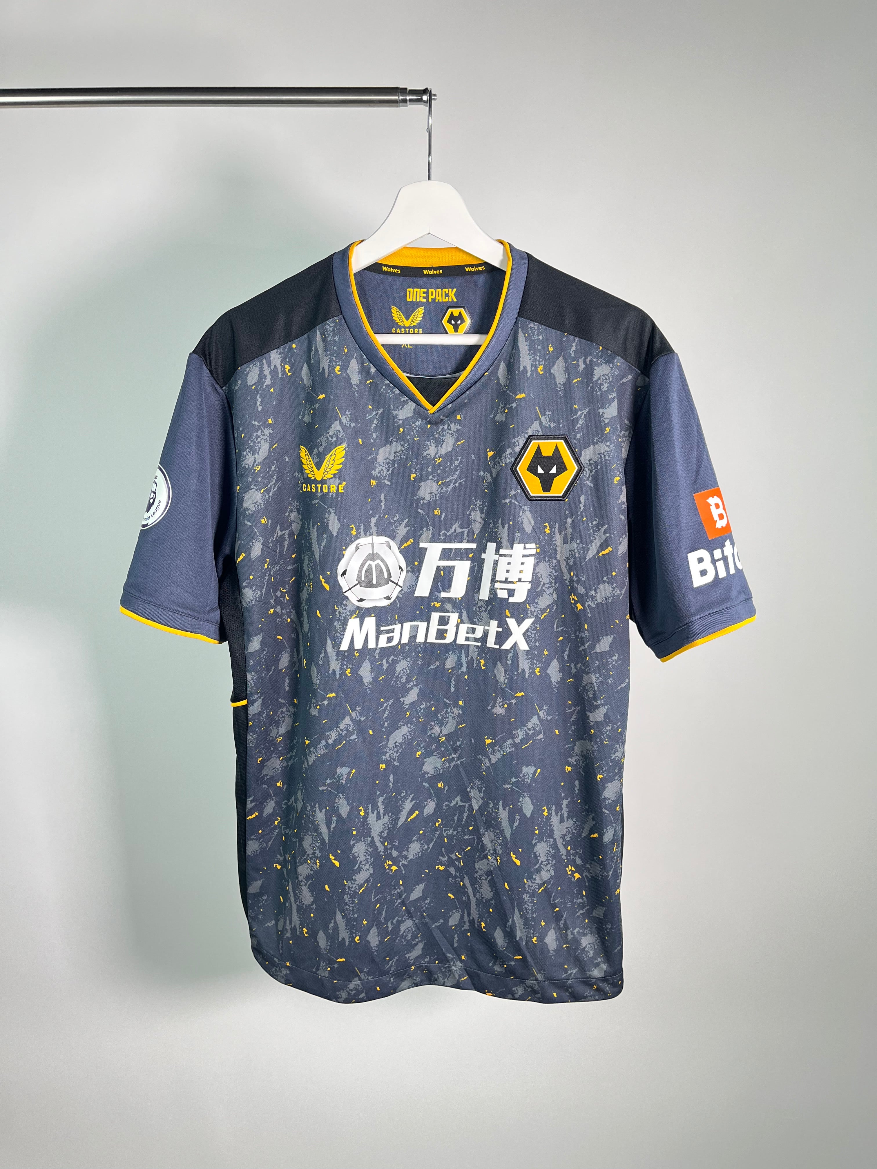 Jersey Wolverhampton Visita 2021 2022 Raúl Jiménez (XL)