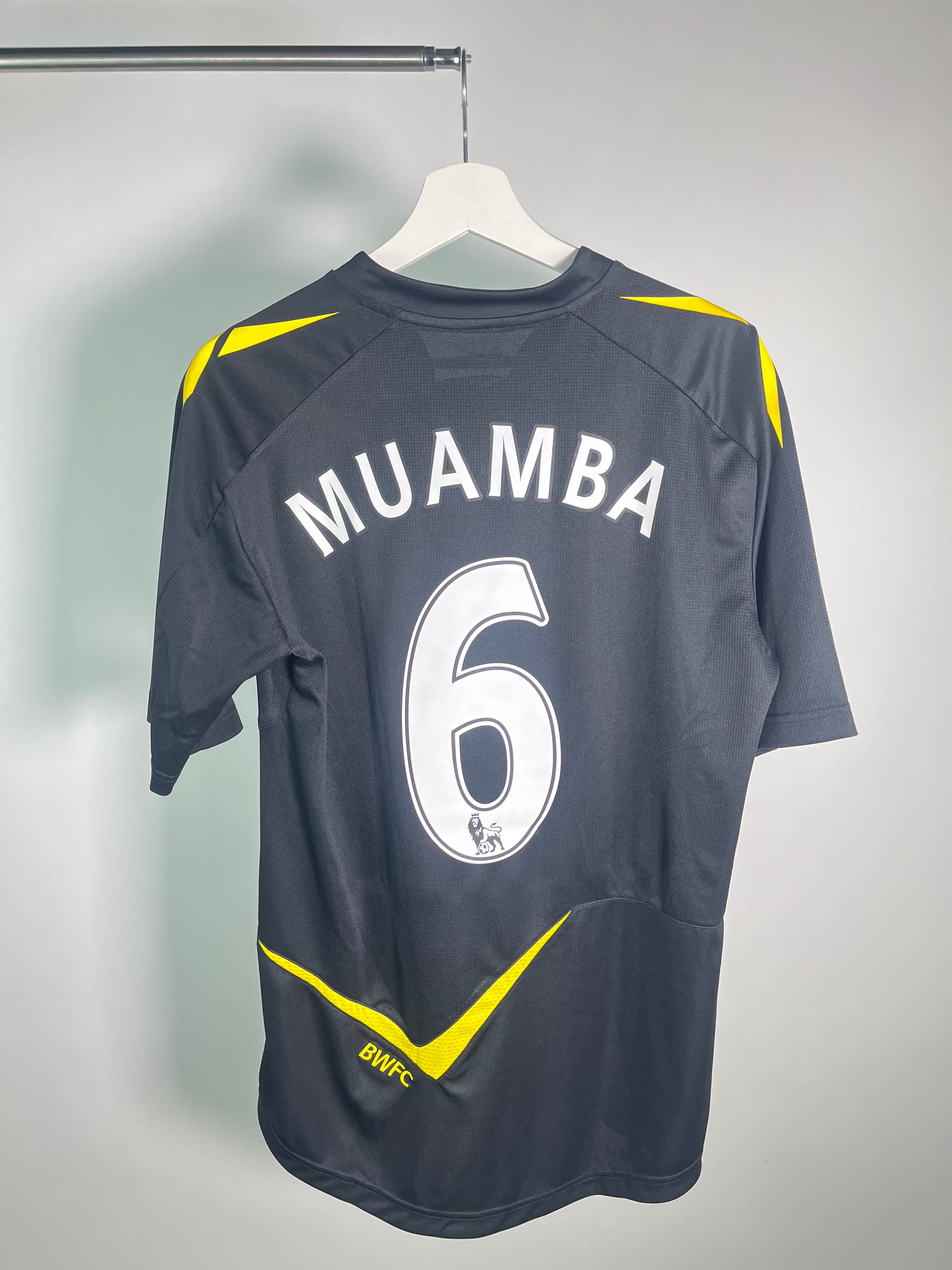 Jersey Bolton Wanderers Visita 2011 2012 Fabrice Muamba (M)