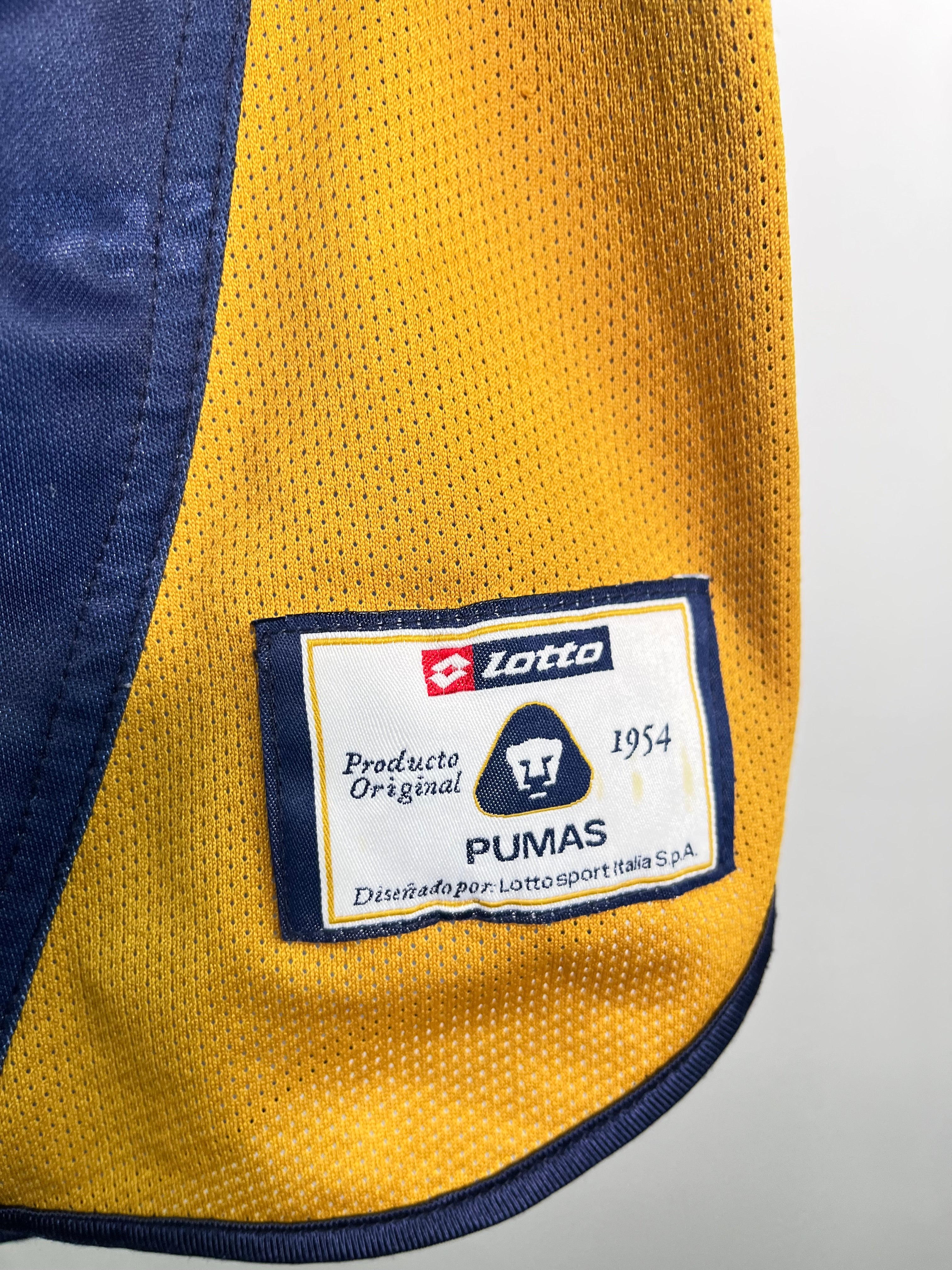 Jersey Pumas Local 2002 2003 Joaquín Beltrán (L)