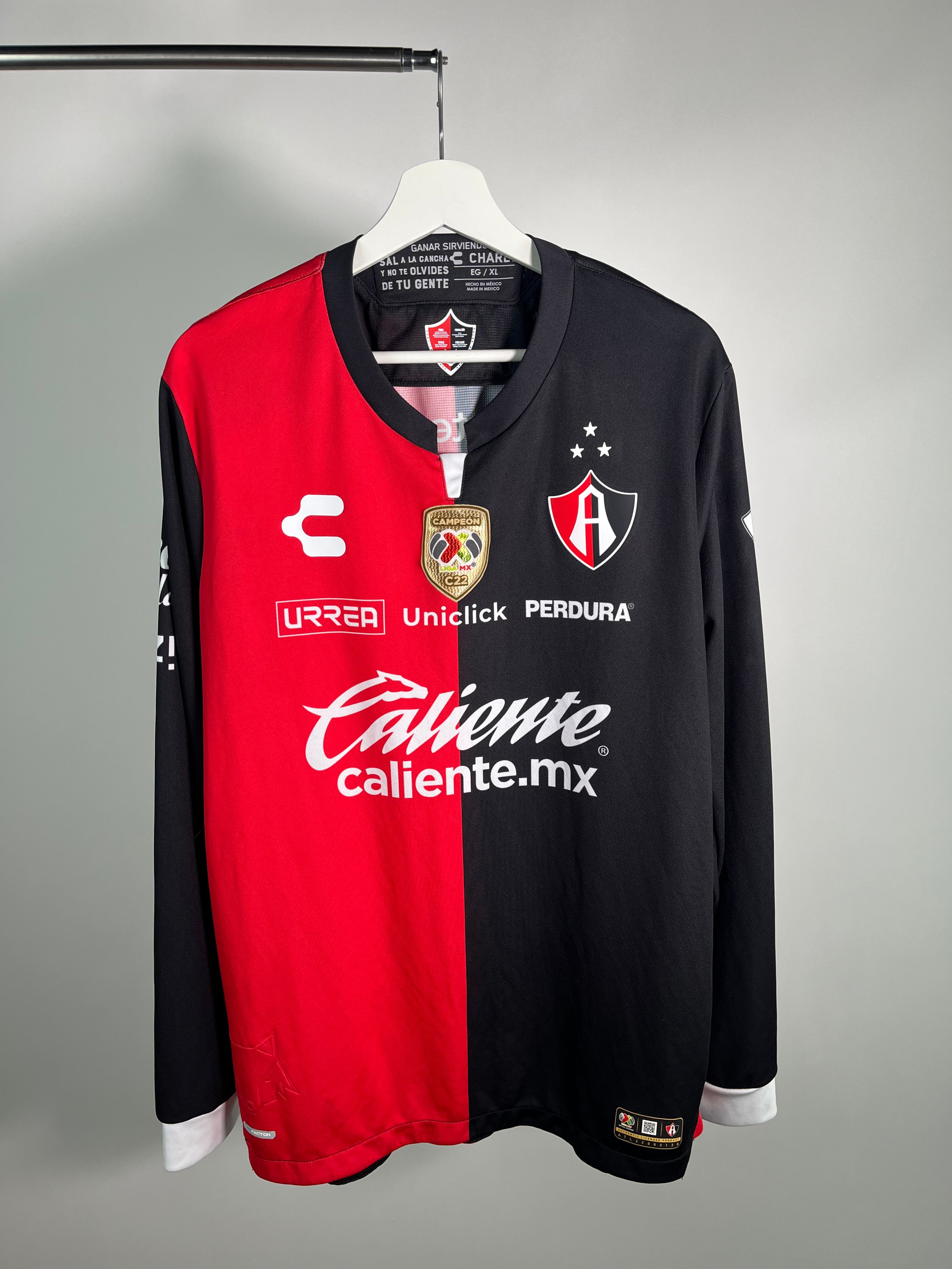 Jersey Atlas Local 2022 2023 Manga Larga (XL)