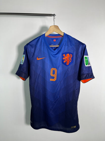 Jersey Holanda Visita 2014 2015 Versión Jugador *Mundial Brasil* Robin Van Persie (L)