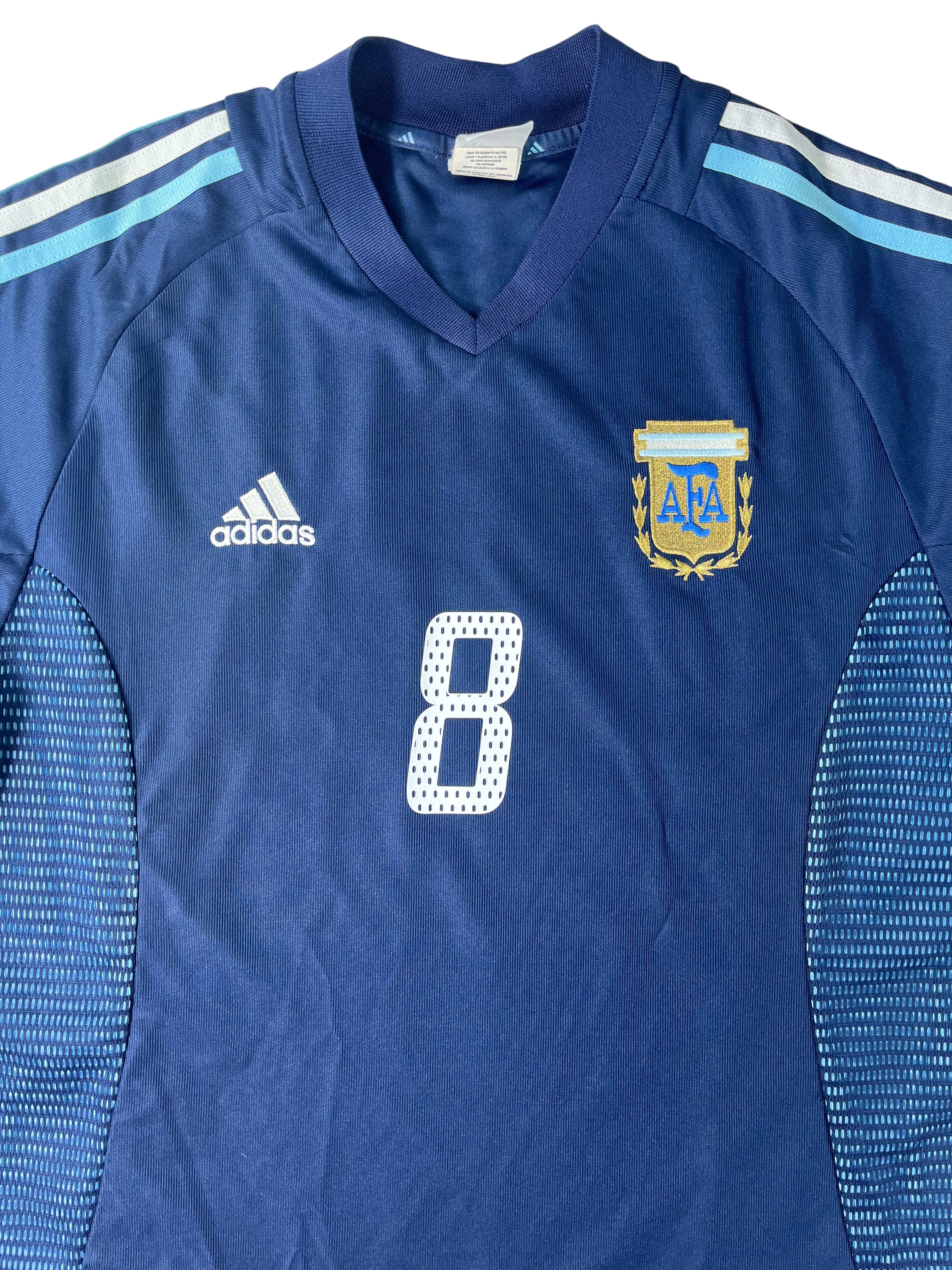 Jersey Argentina Visita 2002 2004 Javier Zanetti (M)
