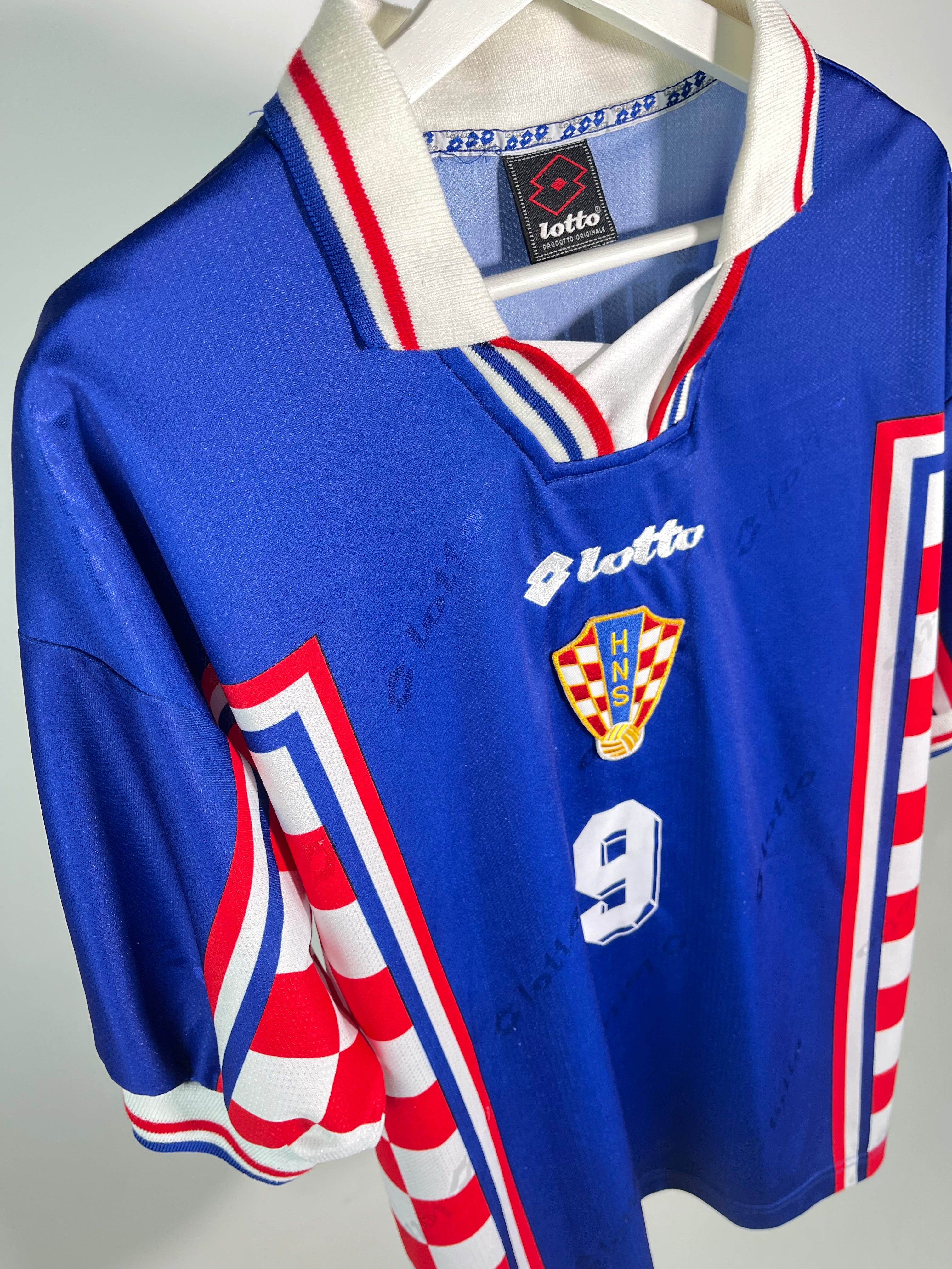 Jersey Croacia Visita 1998 2000 Davor Šuker (M)