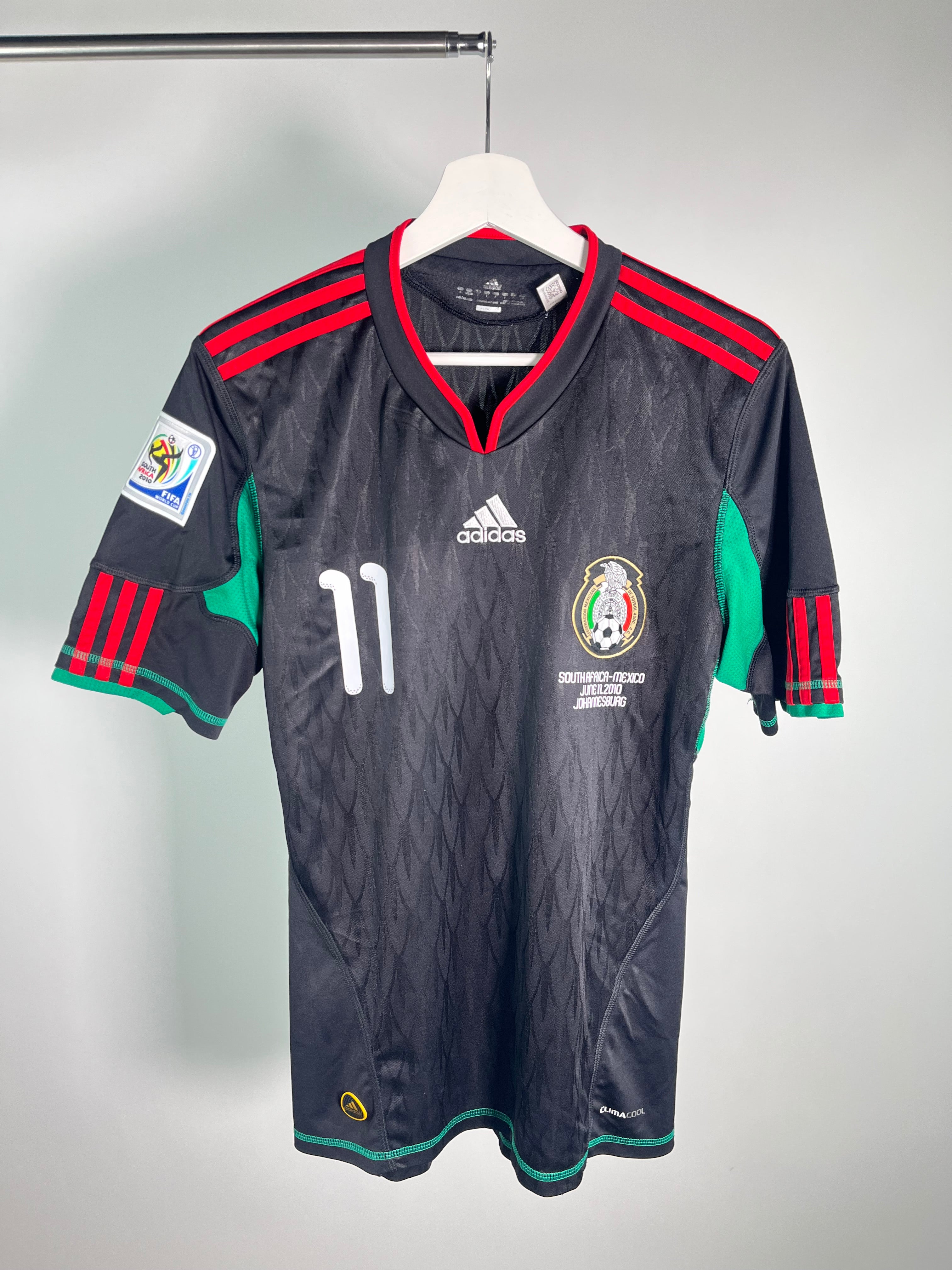 Jersey México Visita 2010 2011 *Match Detail vs Sudáfrica* Carlos Vela (S)