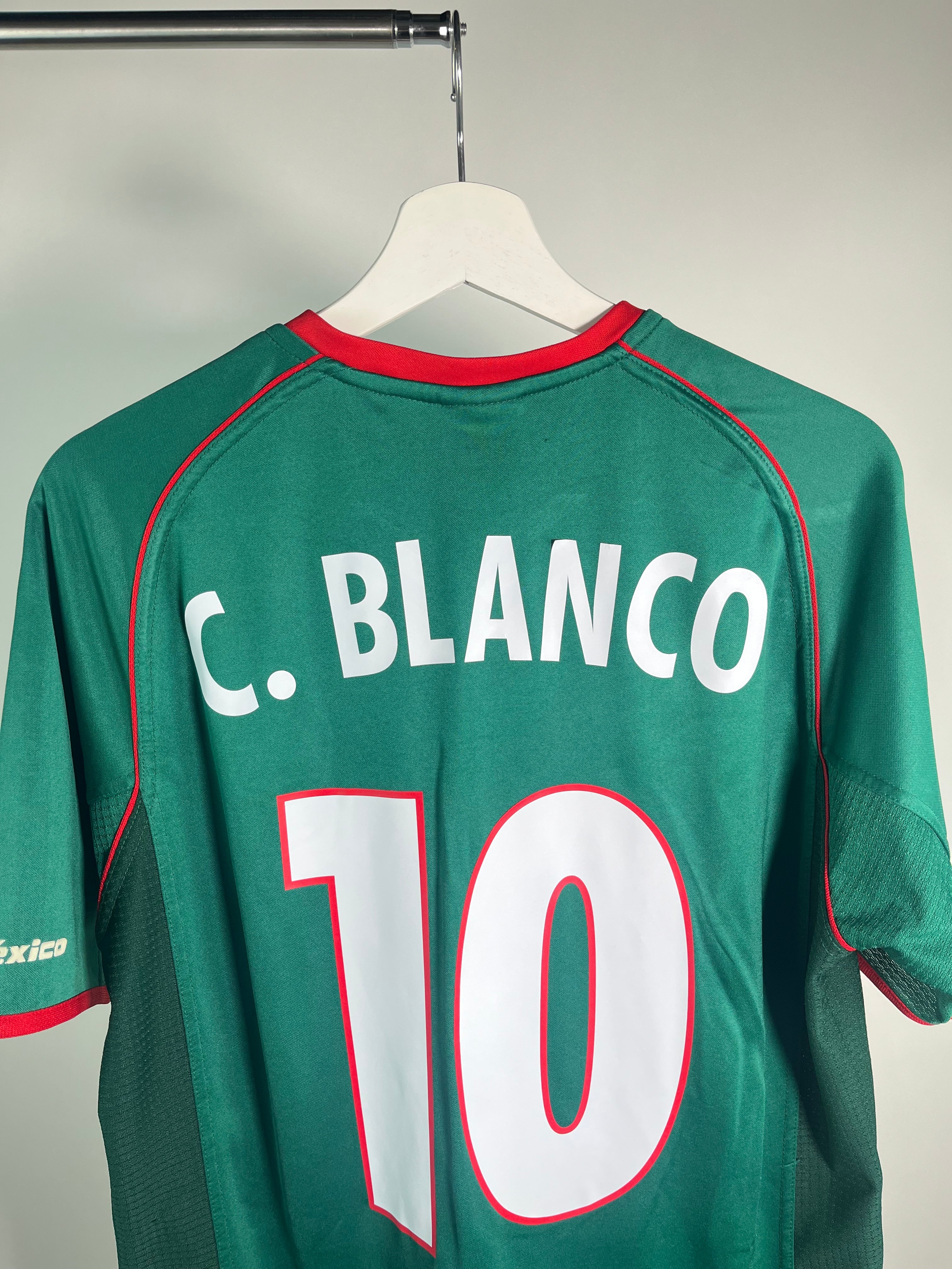 Jersey México Local 2002 2003 *Mundial Corea Japón* Cuauhtémoc Blanco (M)