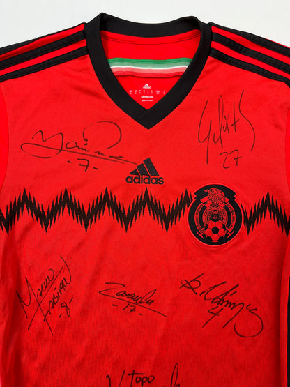 Jersey México Visita 2014 2015 Autografiado (S)
