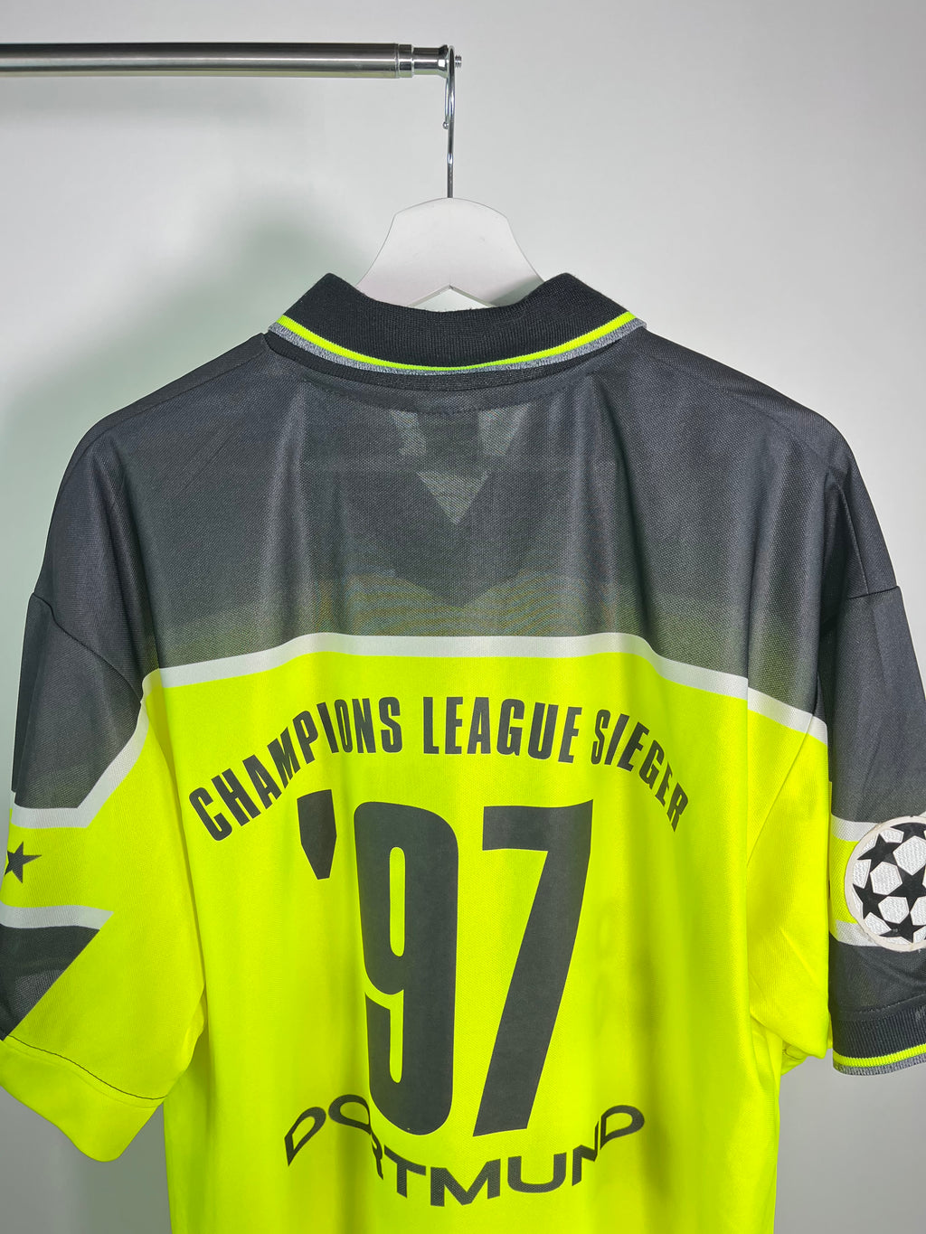 Jersey Borussia Dortmund Especial Campeonato 1996 1997 Champions League Sieger (XL)