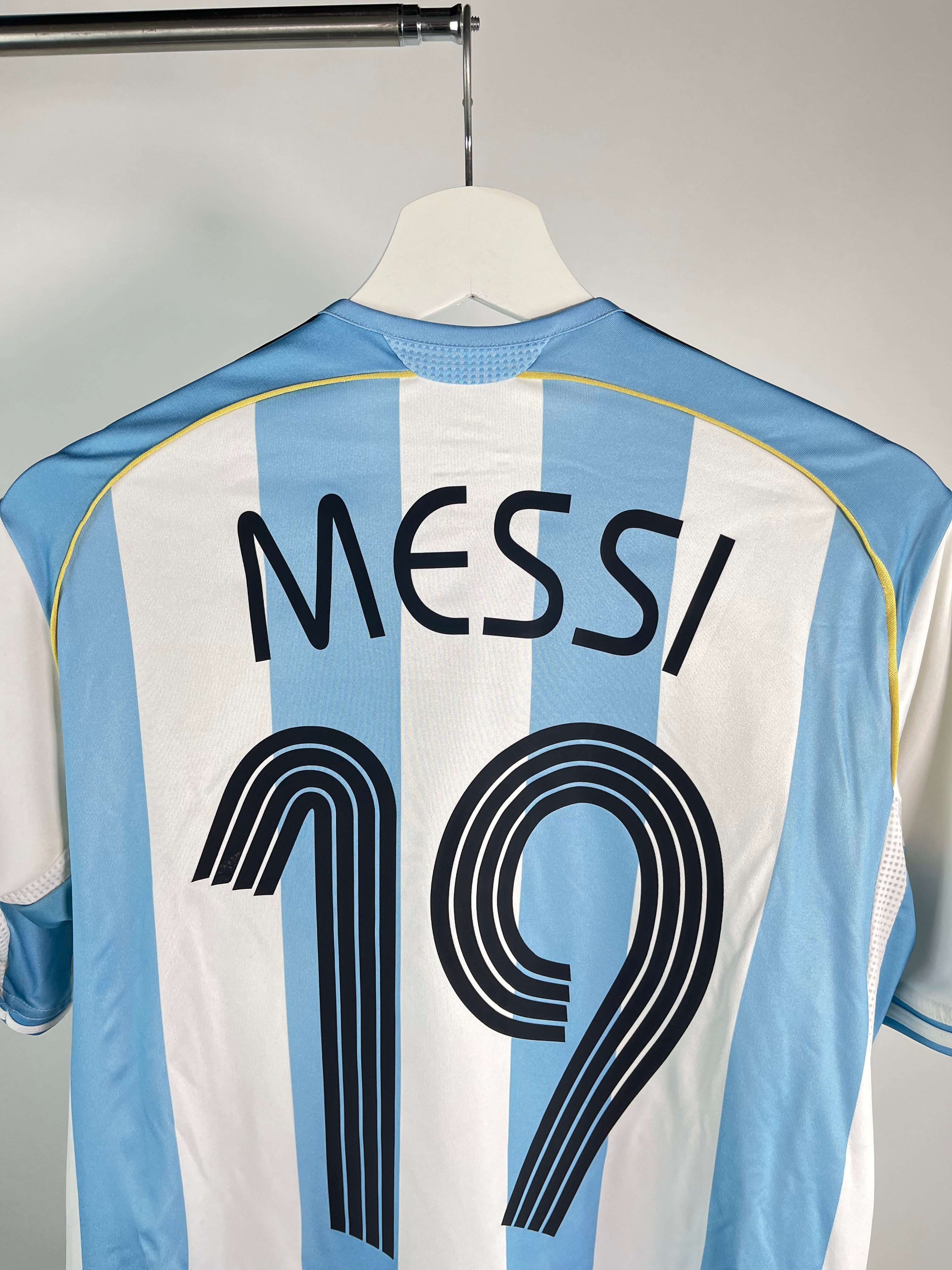 Jersey Argentina Local 2006 2008 Lionel Messi (S)