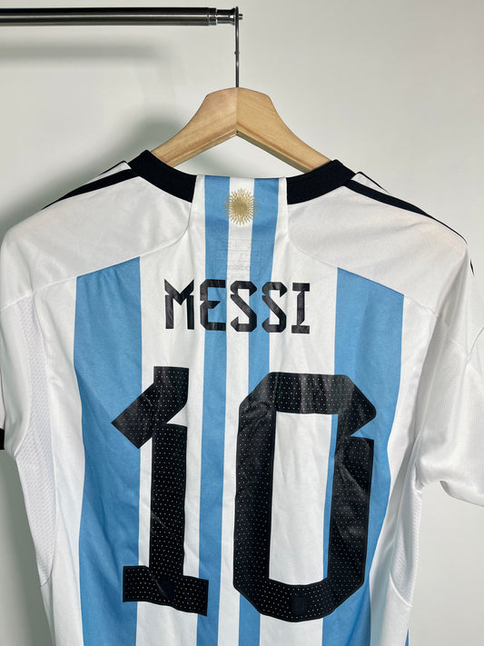 Jersey Argentina Local 2022 2023 Lionel Messi (L)