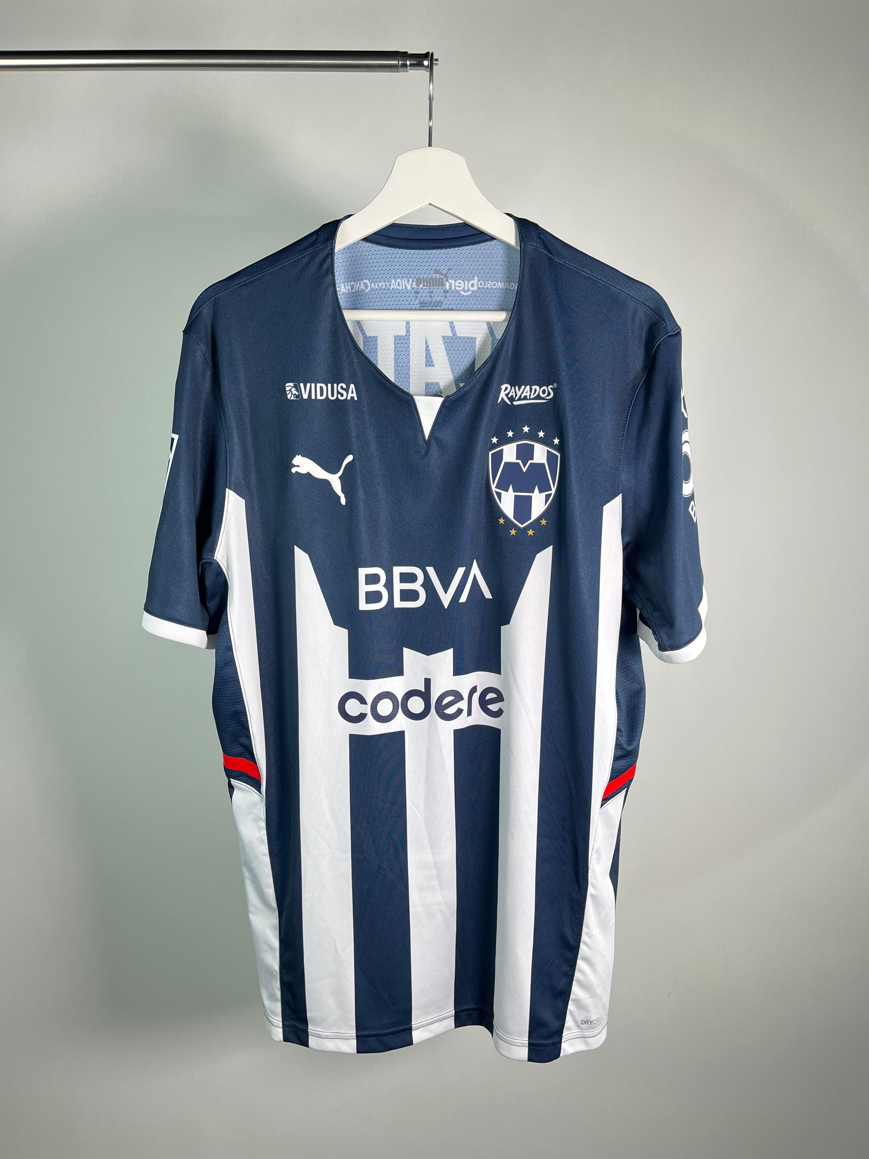 Jersey Rayados Monterrey 2021 2022 *Edicion Especial 122+* Versión Jugador Rogelio Funes Mori (L)