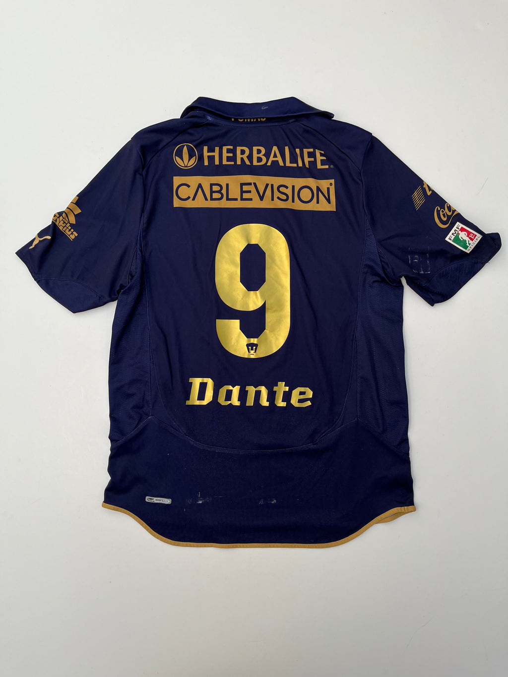 Jersey Pumas Visita 2010 2011 Utilería Dante López (L)