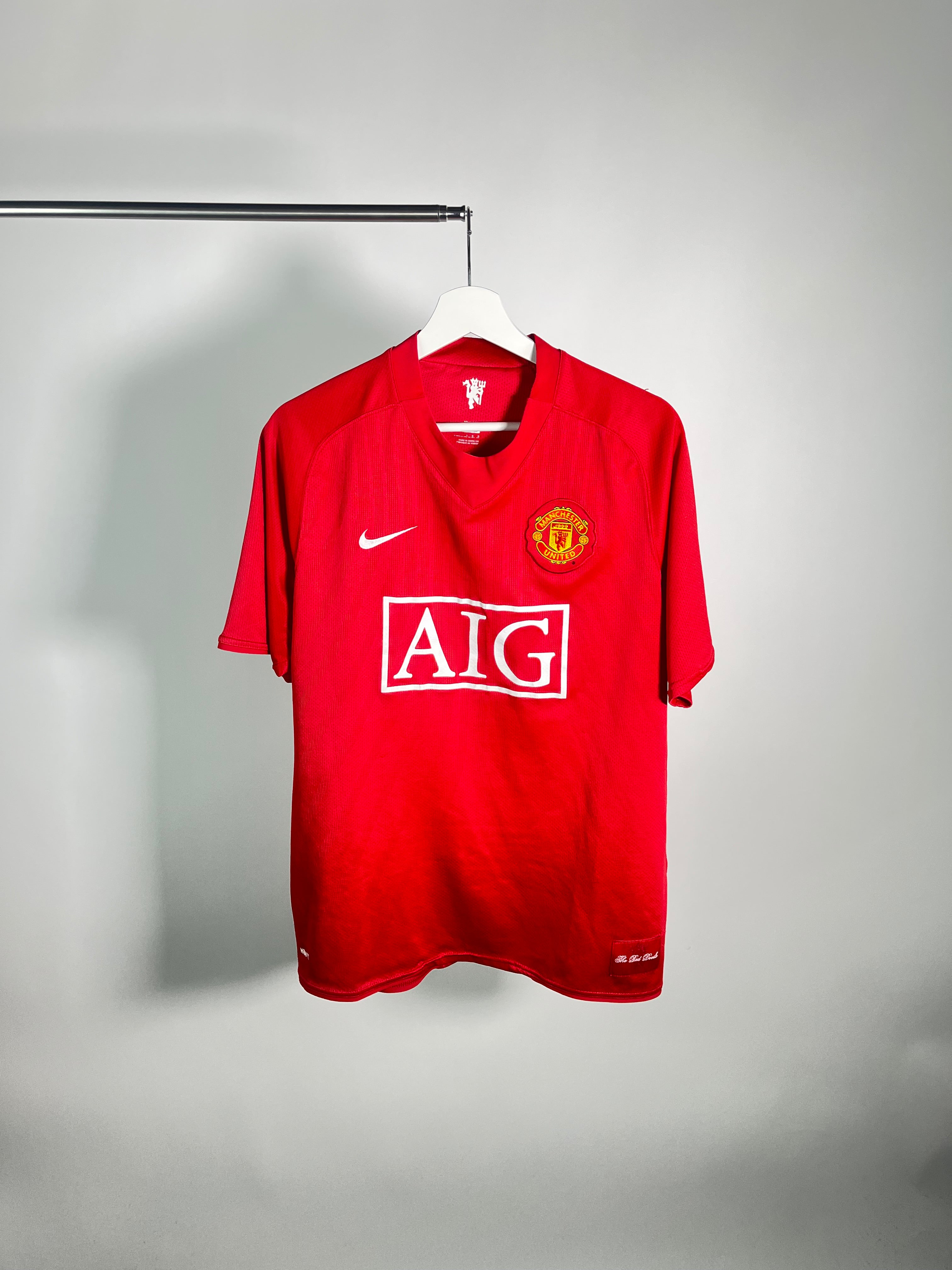 Jersey Manchester United Local 2008 2009 Carlos Tévez (L)