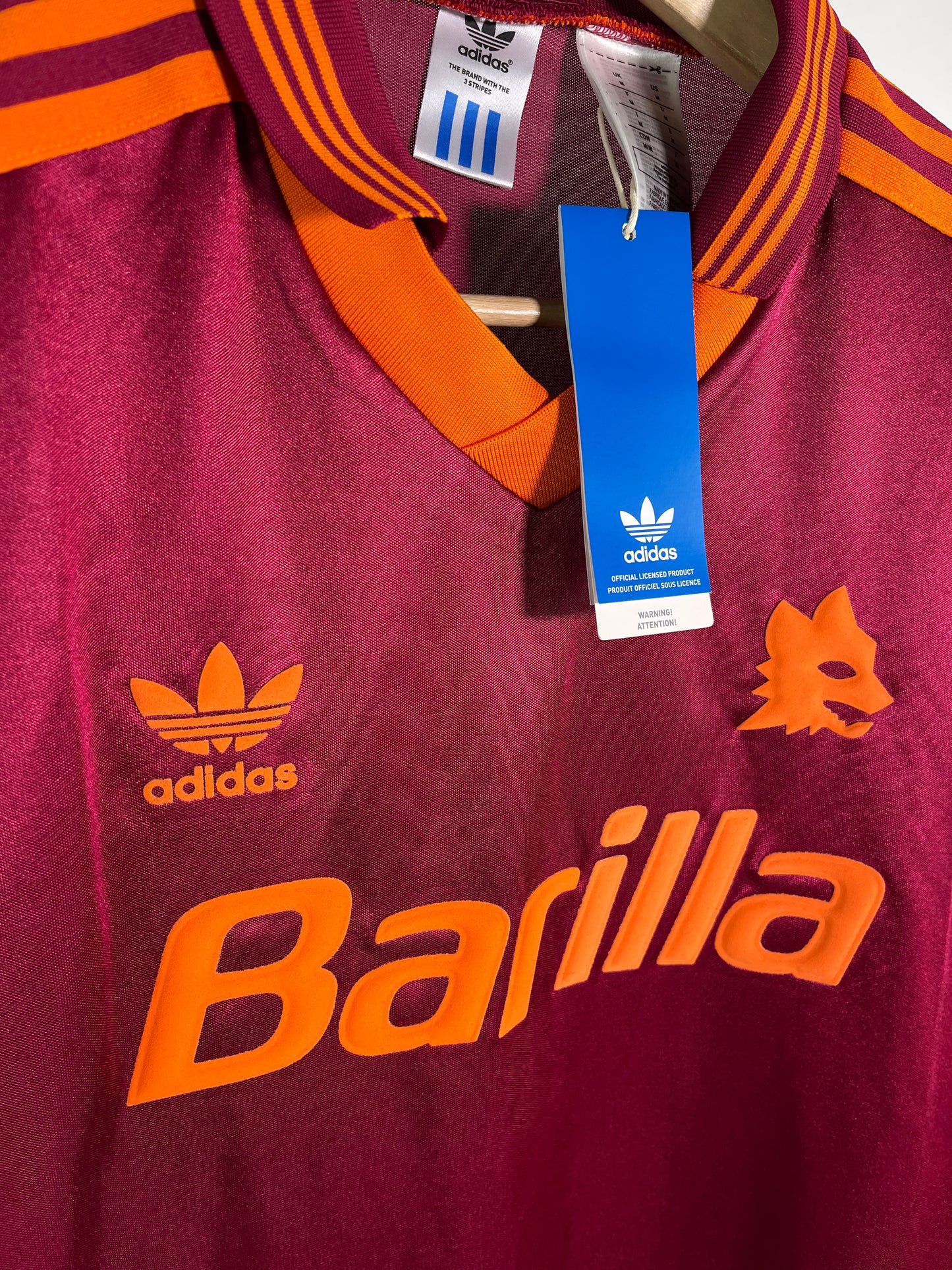 Jersey Roma Local 1993 1994 *C/Etiquetas* Reedición (M)