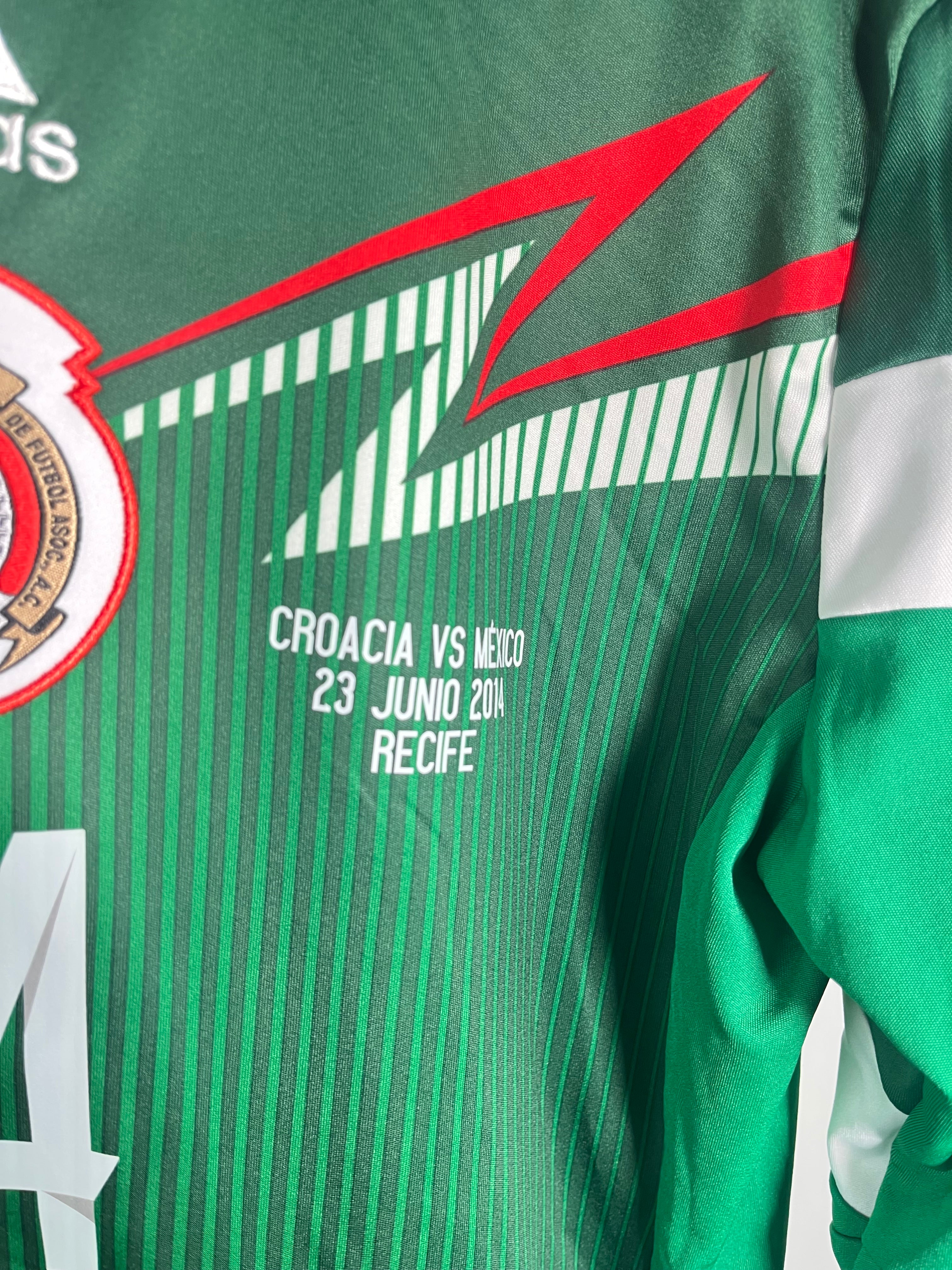 Jersey México Local 2014 2015 Manga Larga Javier "Chicharito" Hernández (M)