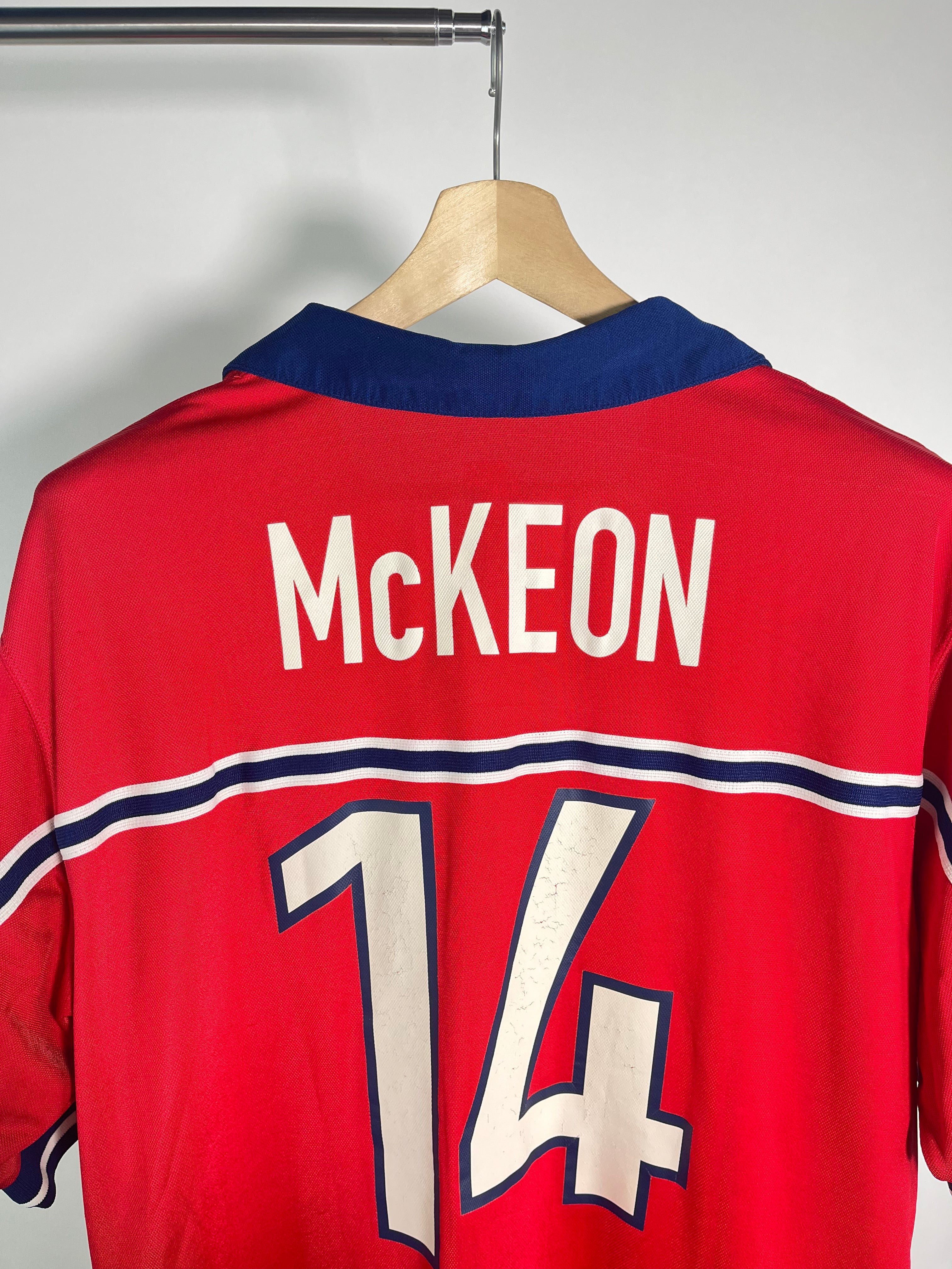Jersey Estados Unidos Visita 1998 1999 Match Worn Matt McKeon (XL)