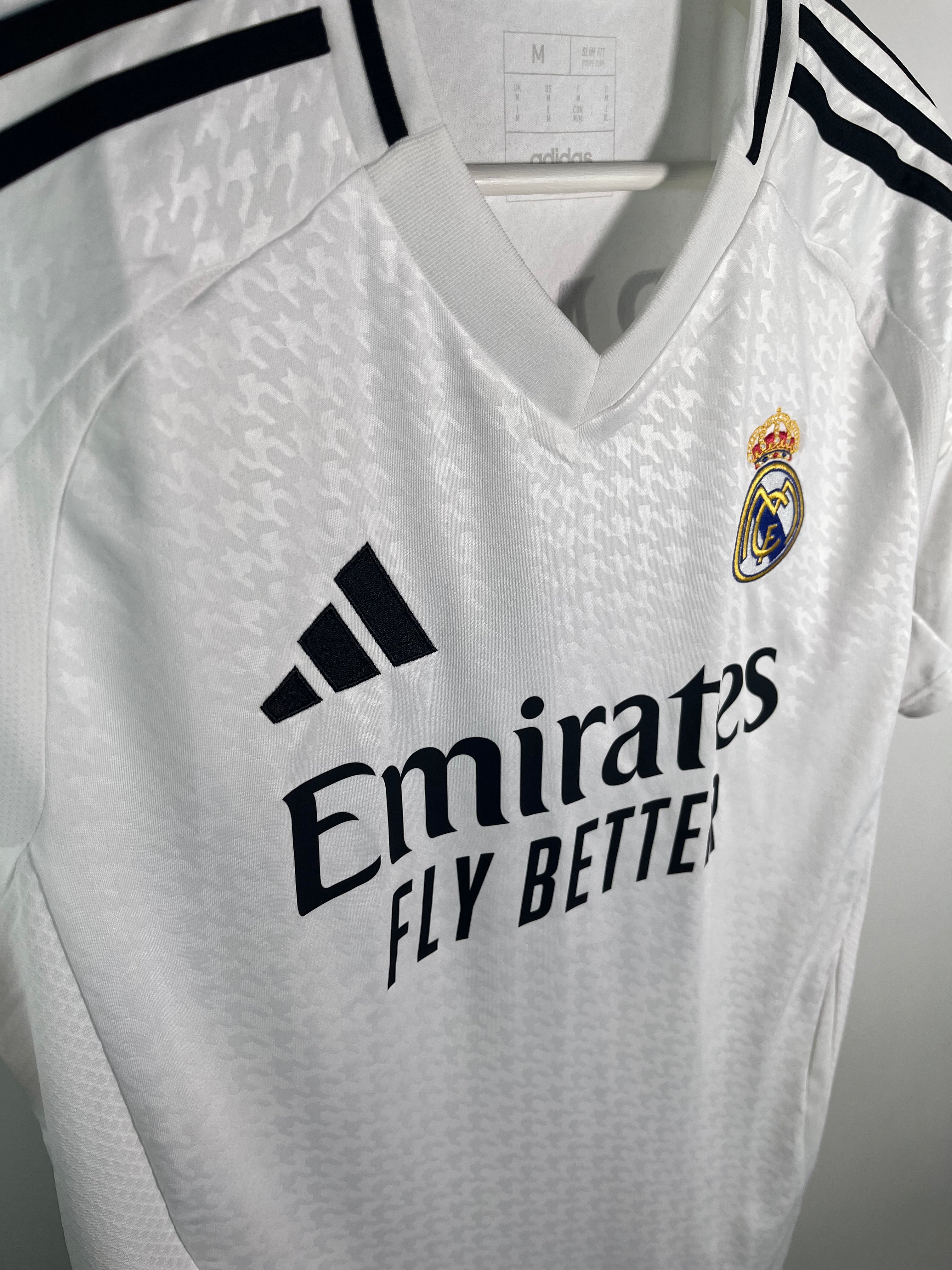 Jersey Real Madrid Local 2024 2025 Kylian Mbappé (M)