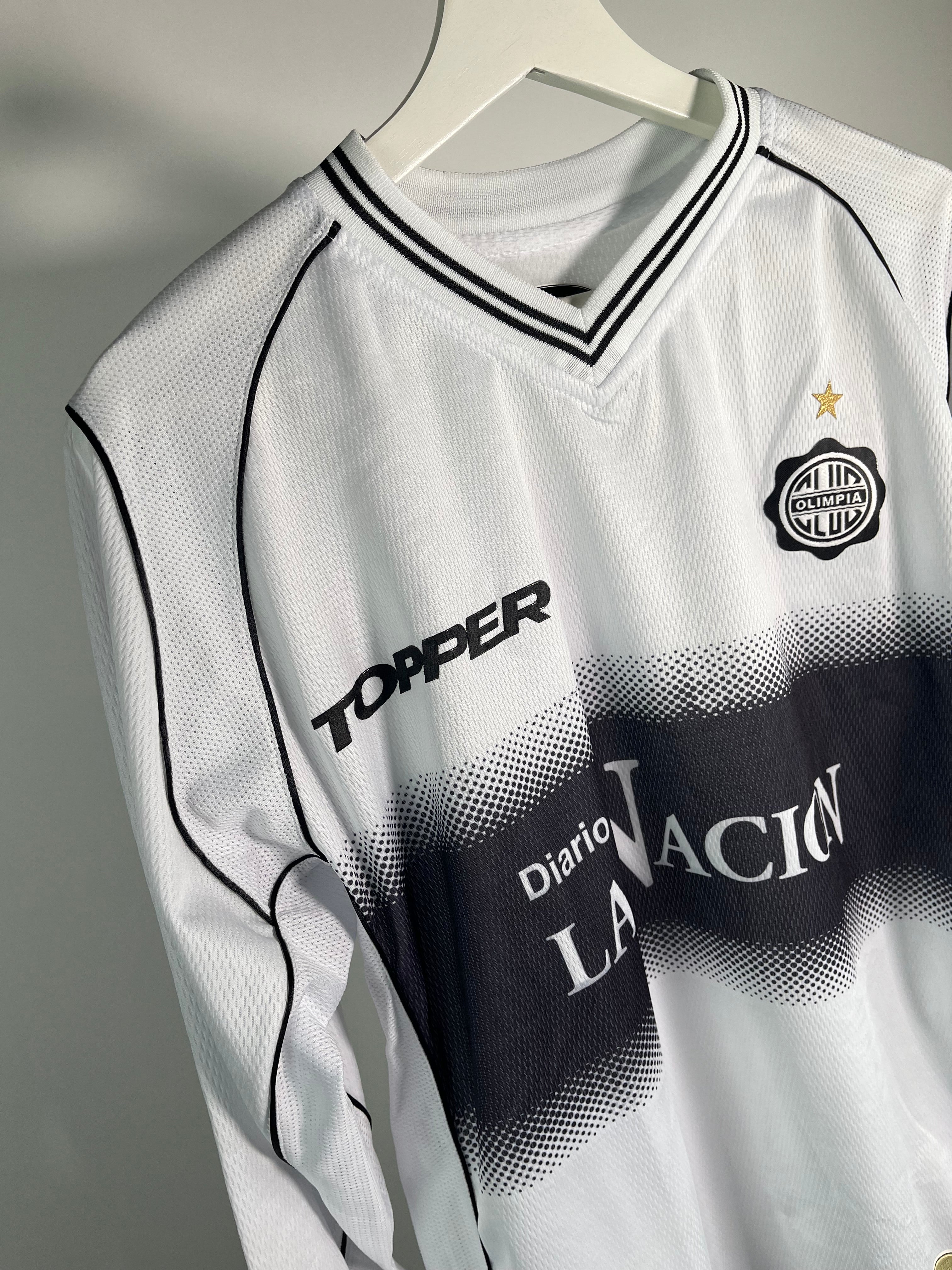 Jersey Olimpia Local 2003 2004 Manga Larga (L)