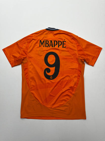Jersey Real Madrid Visita 2024 2025 Kylian Mbappé (L)