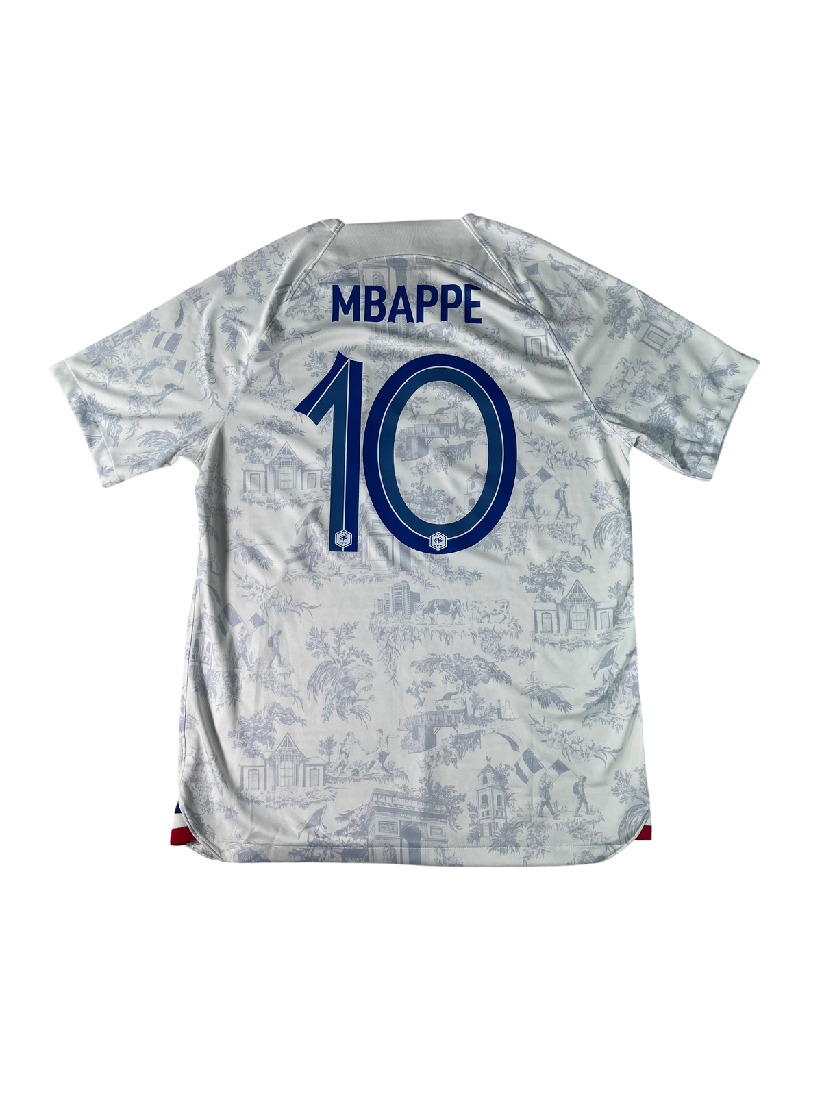 Jersey Francia Visita 2022 2024 Kylian Mbappé (L)