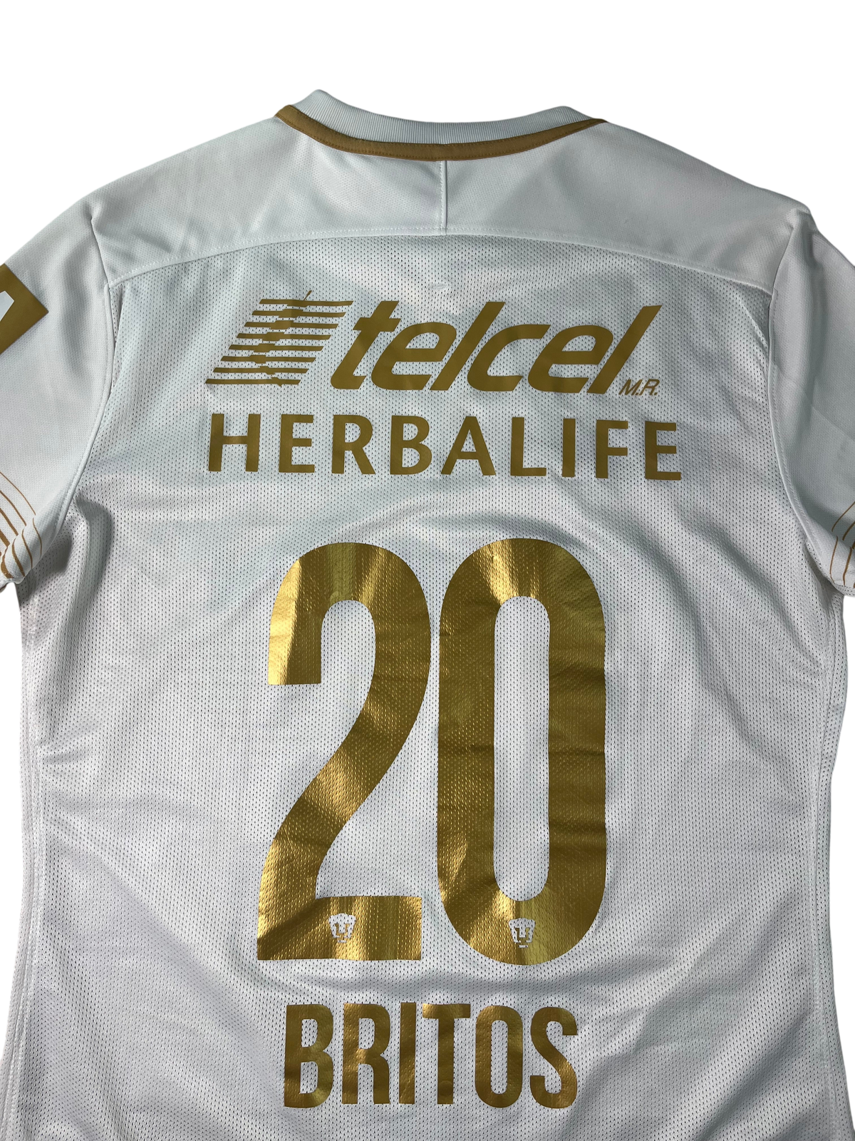 Jersey Pumas Visita 2015 2016 Versión Jugador MatÍas Britos (M)