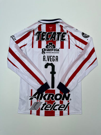 Jersey Chivas Local 2018 2019 Alexis Vega Manga Larga (M)