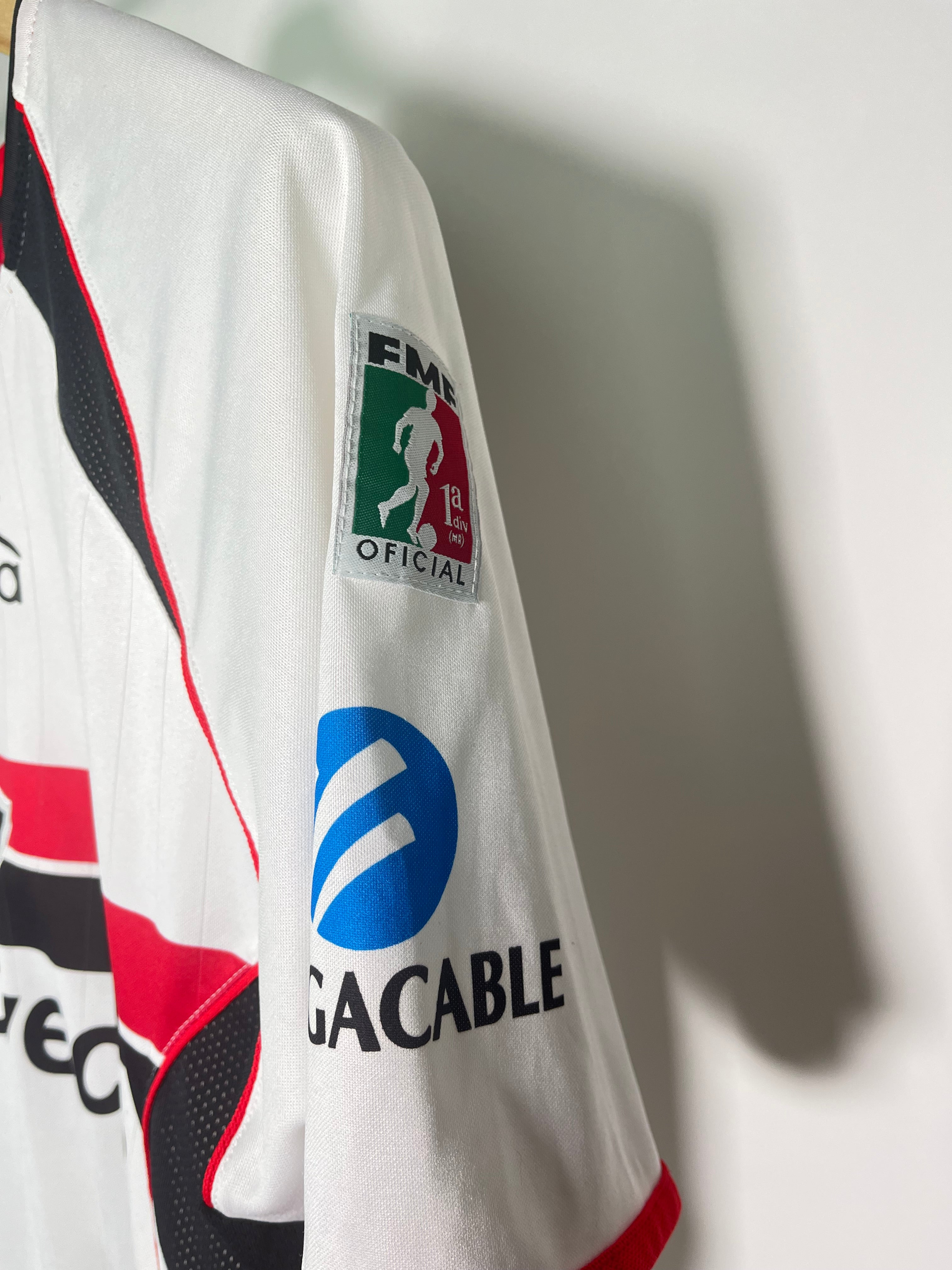 Jersey Atlas Visita 2007 2008 Utilería Emanuel Centurión (L)