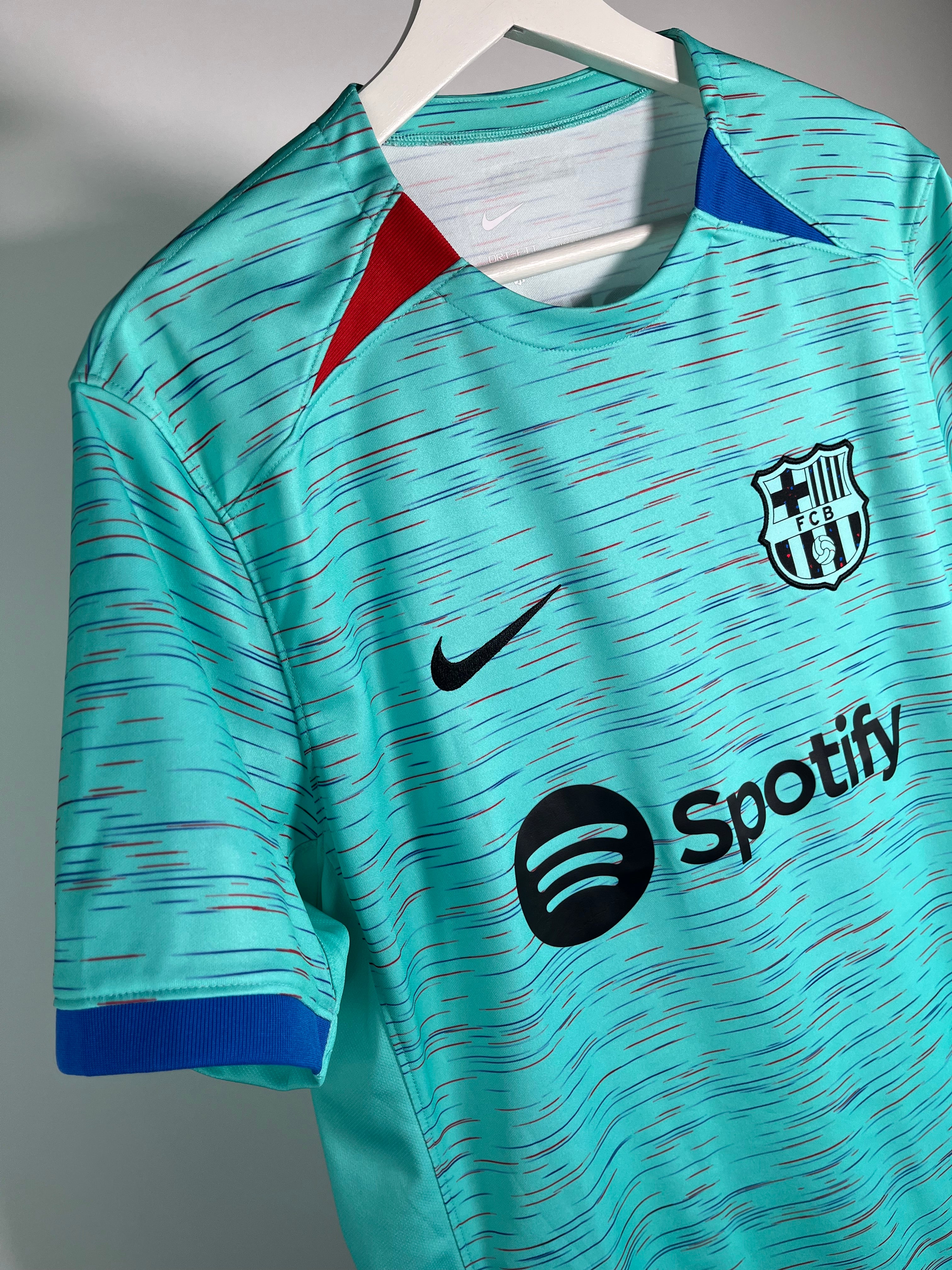 Jersey Barcelona Tercera 2023 2024 Raphinha (L)