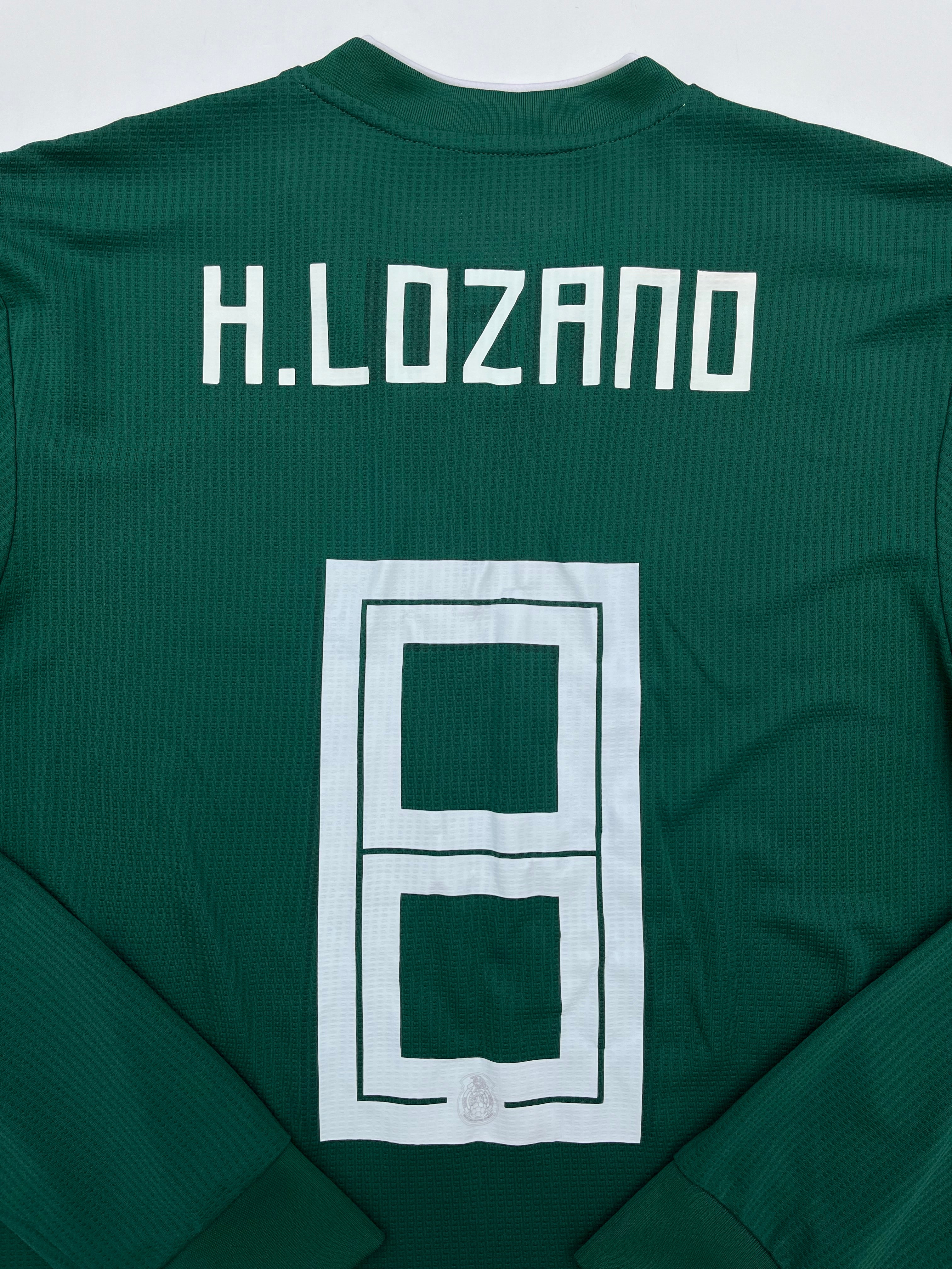 Jersey México Local 2018 2019 Versión Jugador Hirving Lozano (M)