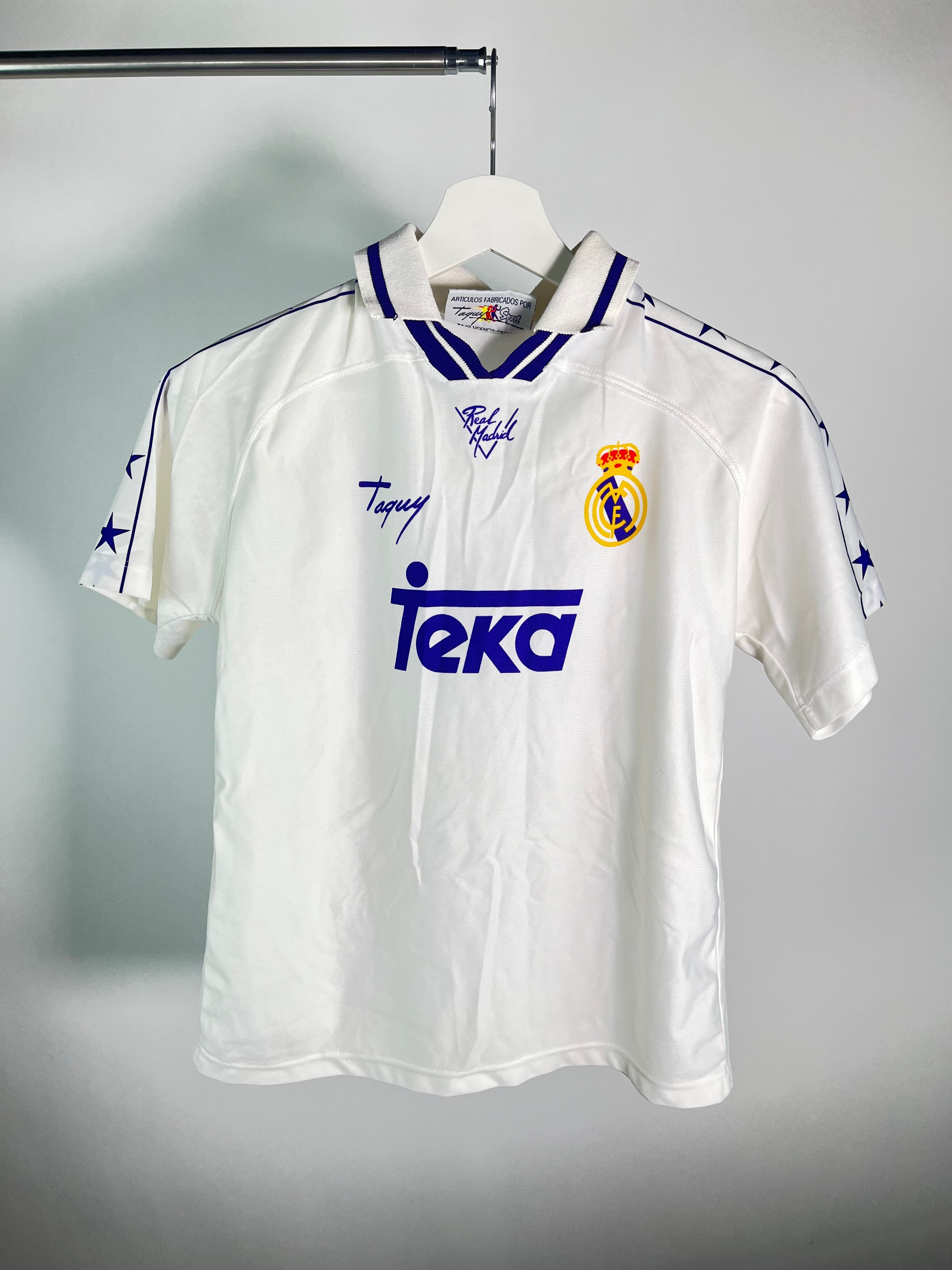 Jersey Real Madrid Local 1996 1997 (XL Niño)