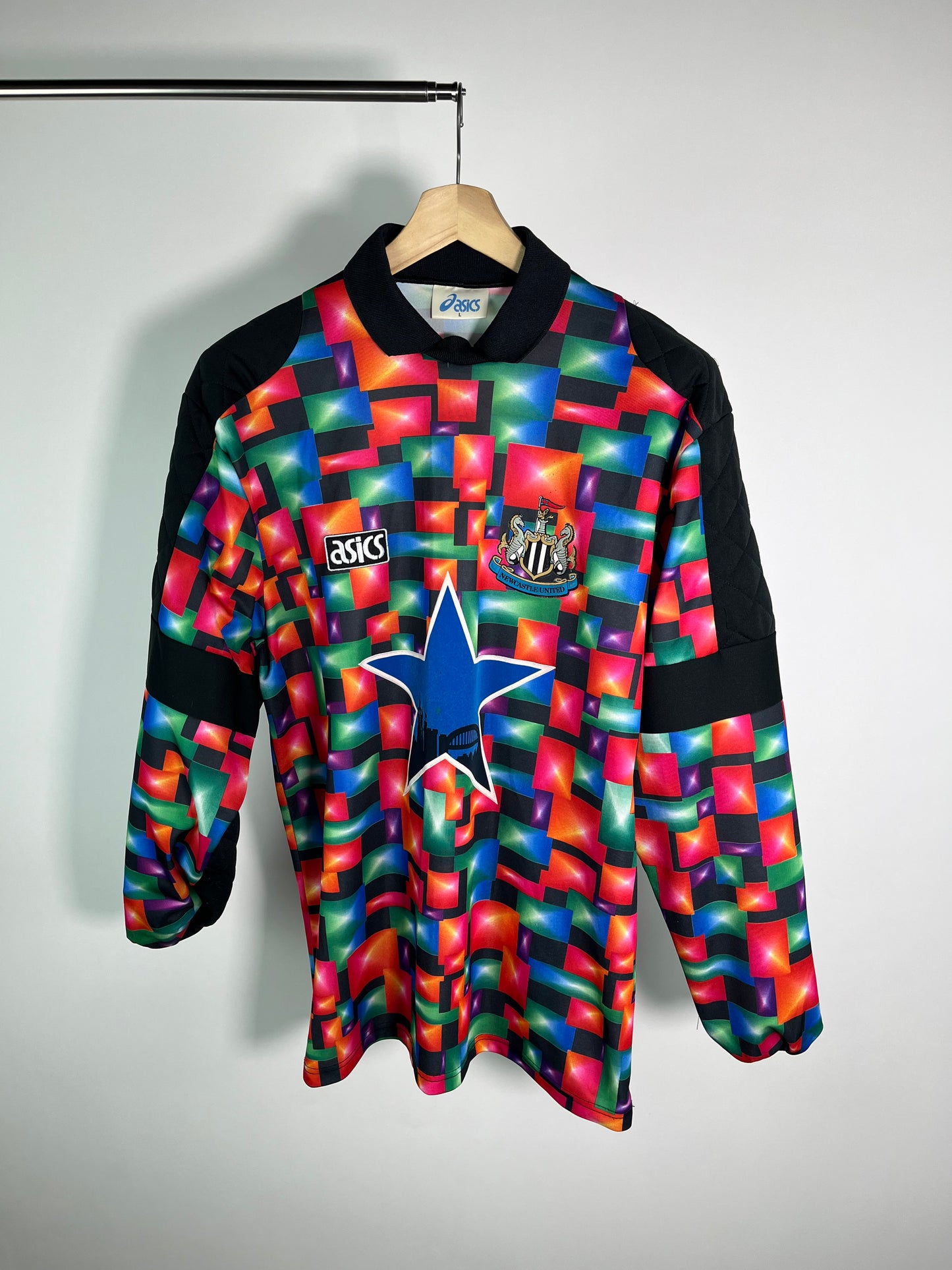 Jersey Newcastle United Portero 1993 1994 Manga Larga (L)