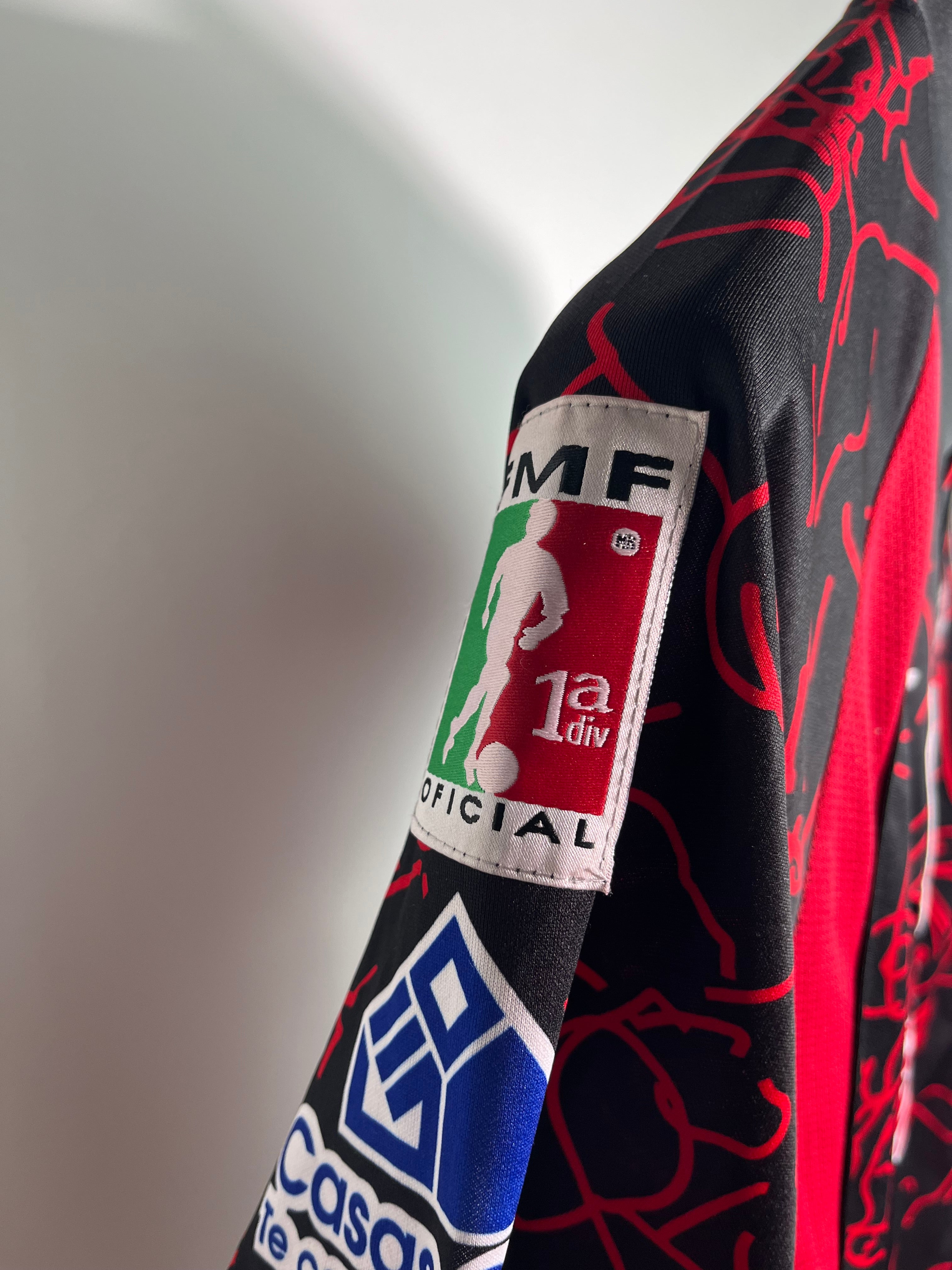 Jersey Xolos Local 2007 2008 *C/Etiquetas* (XL niño)