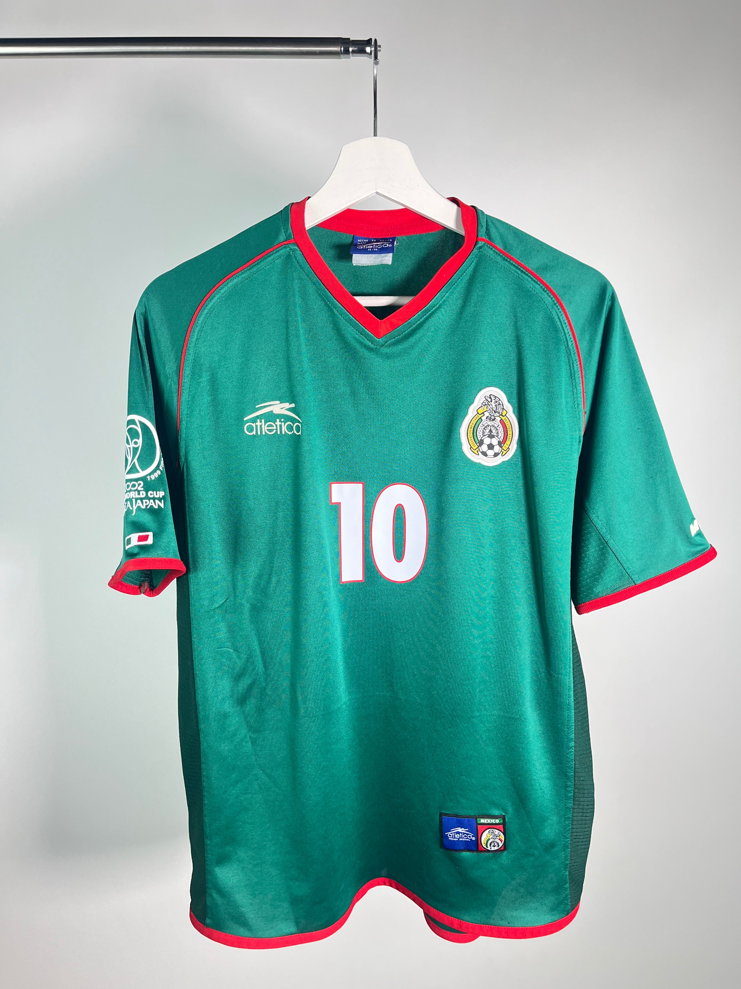 Jersey México Local 2002 2003 *Mundial Corea Japón* Cuauhtémoc Blanco (M)