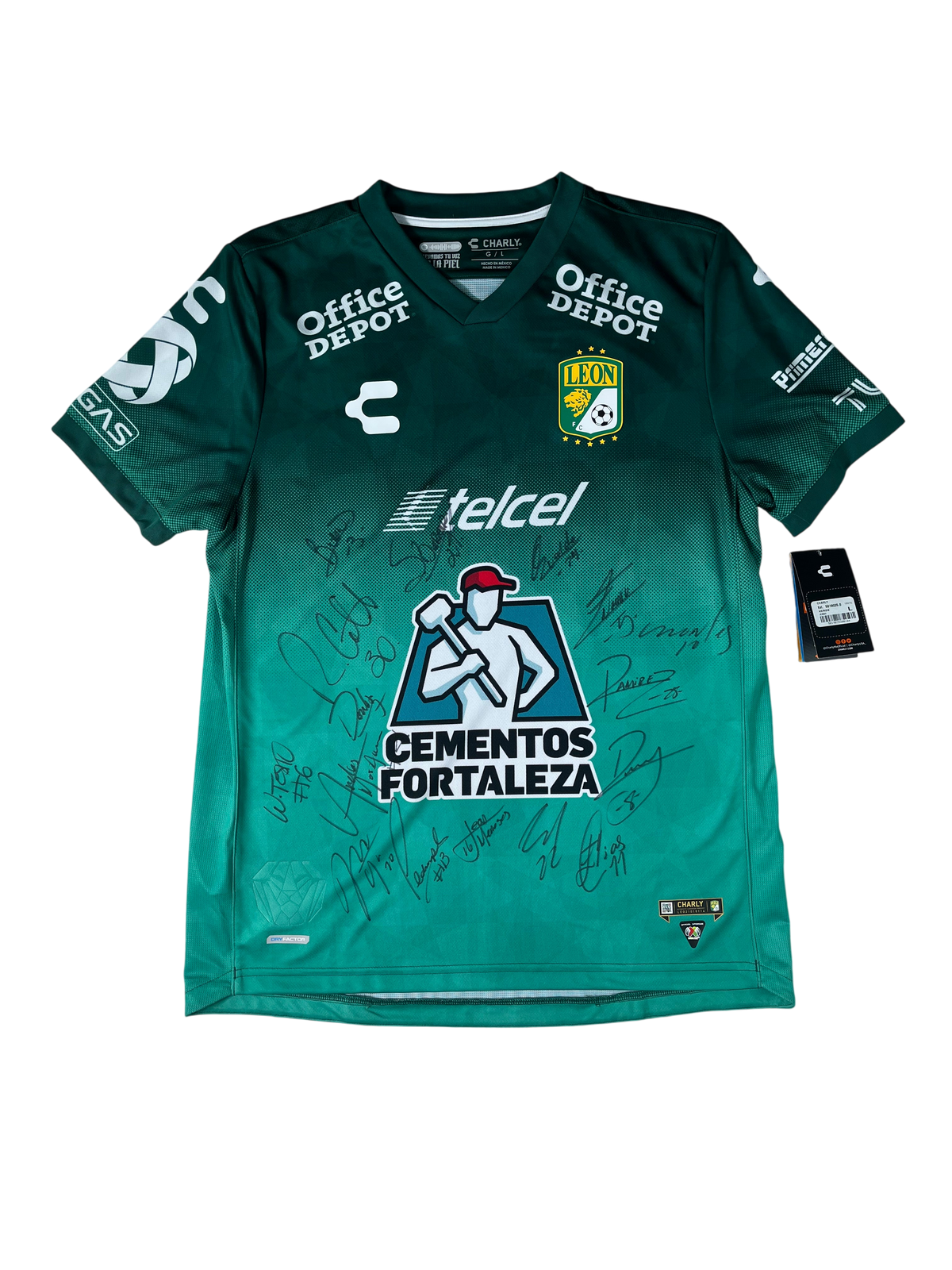 Jersey León Local 2021 2022 *C/Etiquetas* Autografiada (L)