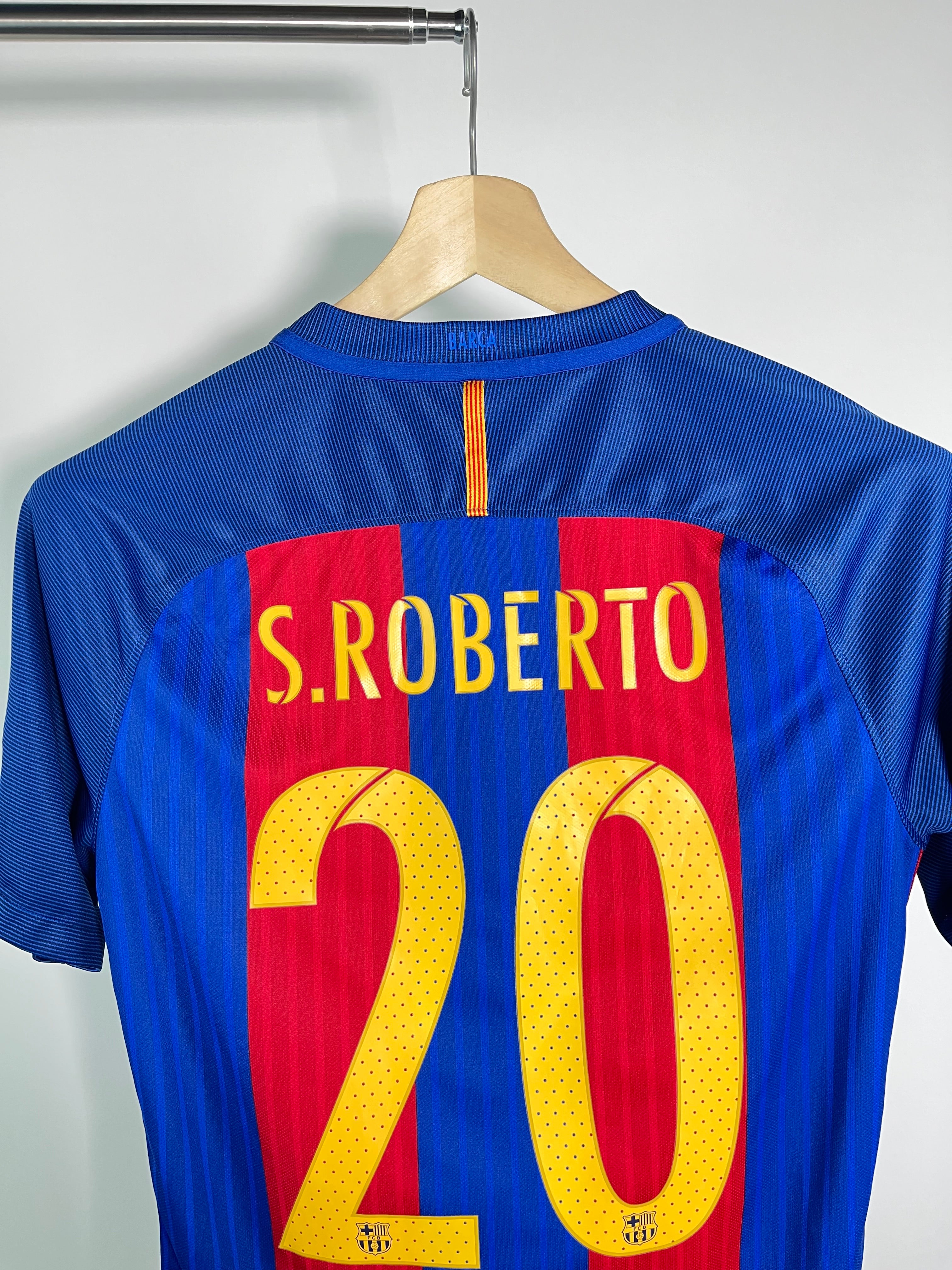 Jersey Barcelona Local 2016 2017 Sergi Roberto (S)