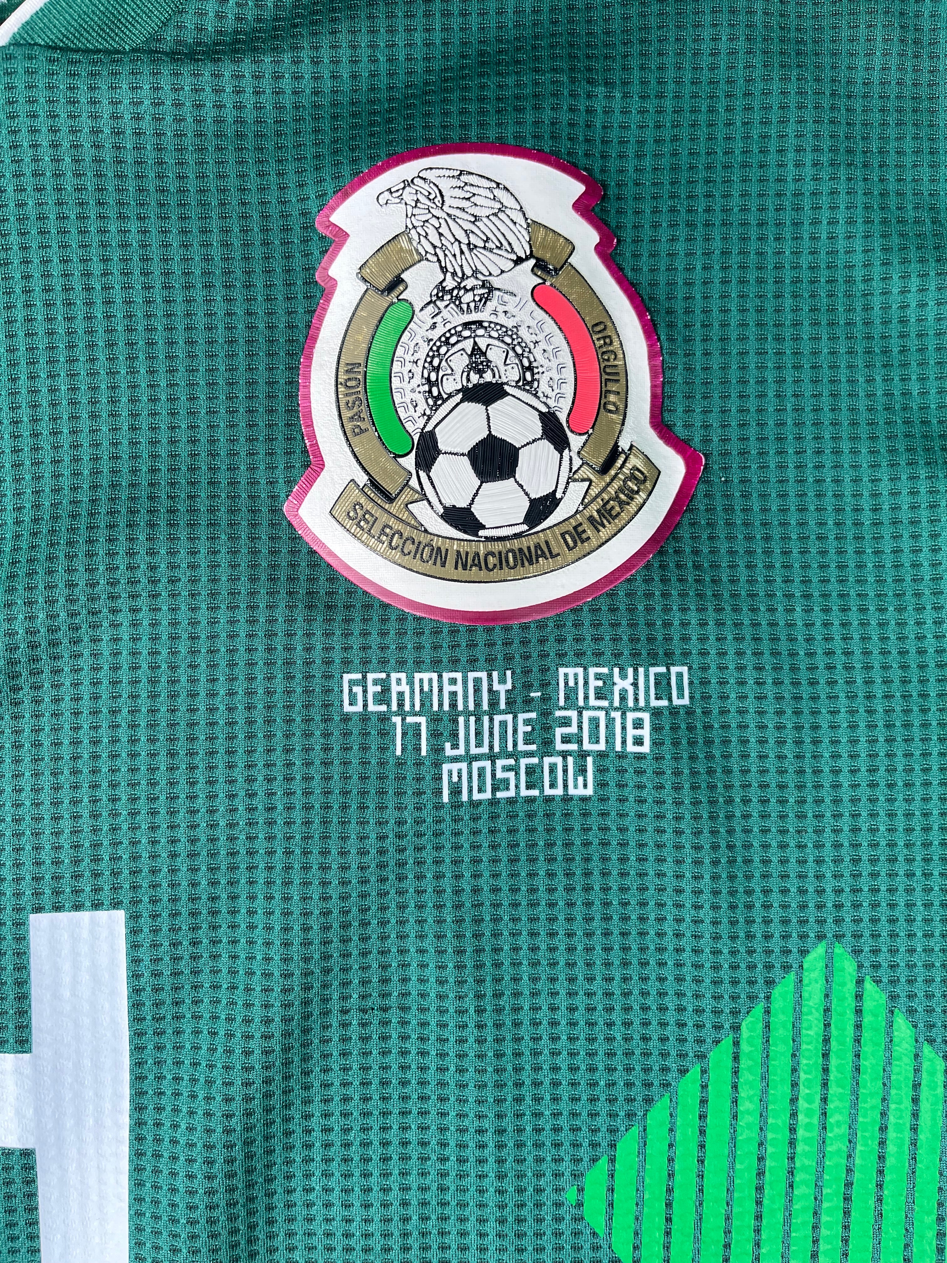 Jersey México Local 2018 2019 Versión Jugador Rafael Márquez (S)
