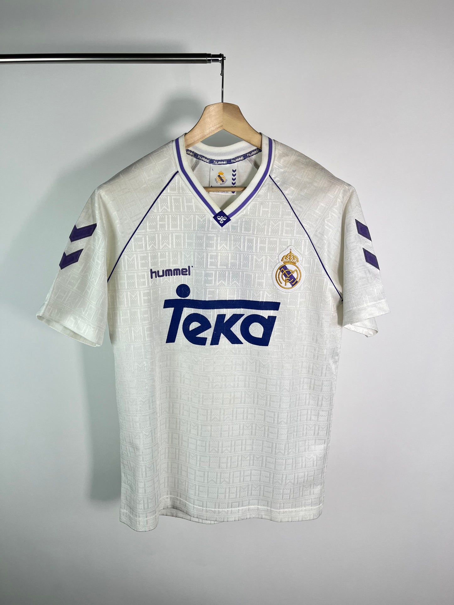 Jersey Real Madrid Local 1990 1991 Míchel (L)