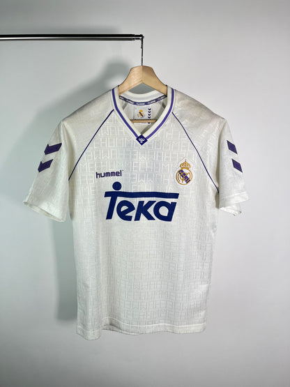 Jersey Real Madrid Local 1990 1991 Míchel (L)