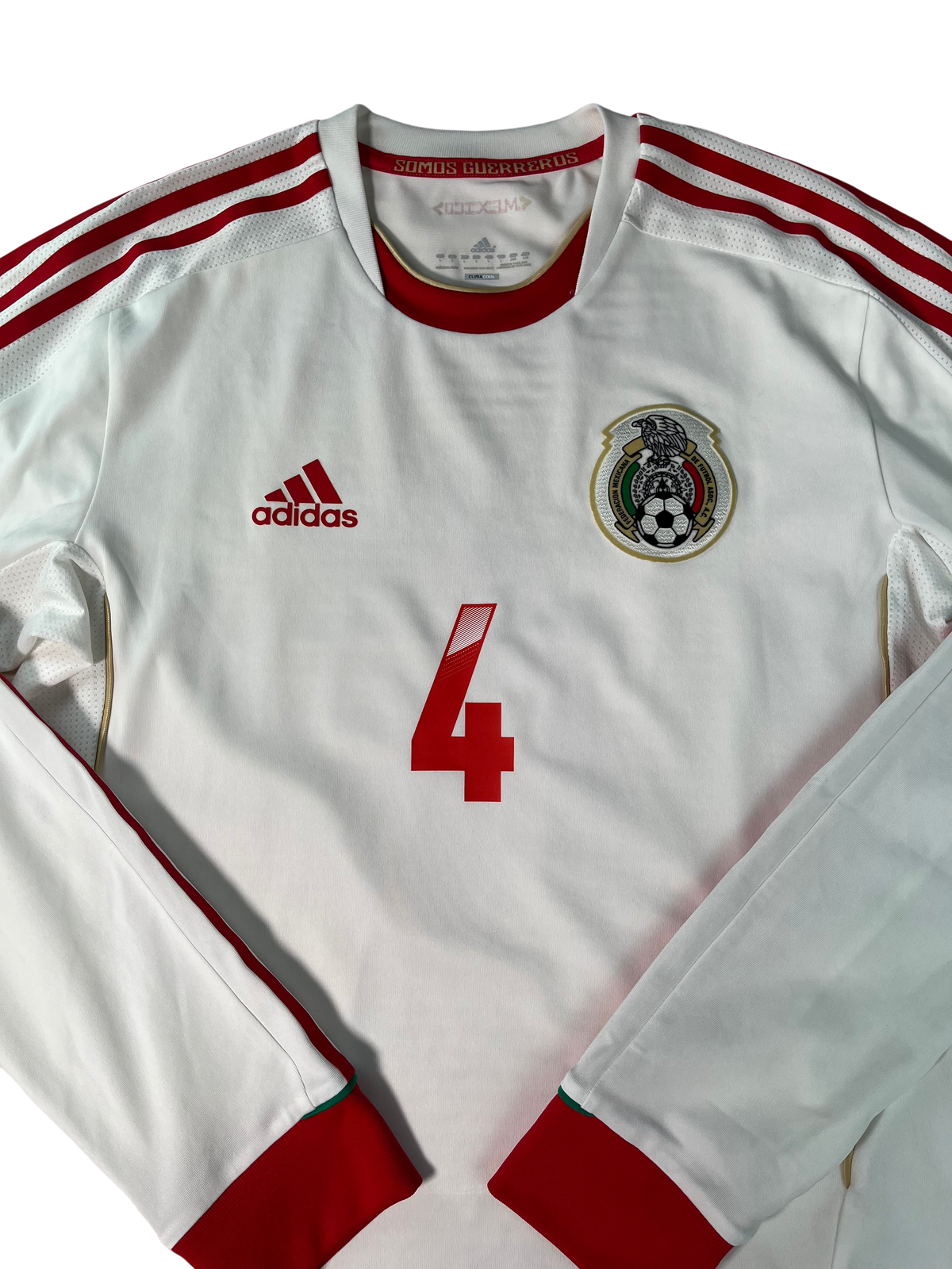 Jersey México Visita 2013 2014 Versión Jugador *Formotion* Manga Larga Rafael Márquez (L)