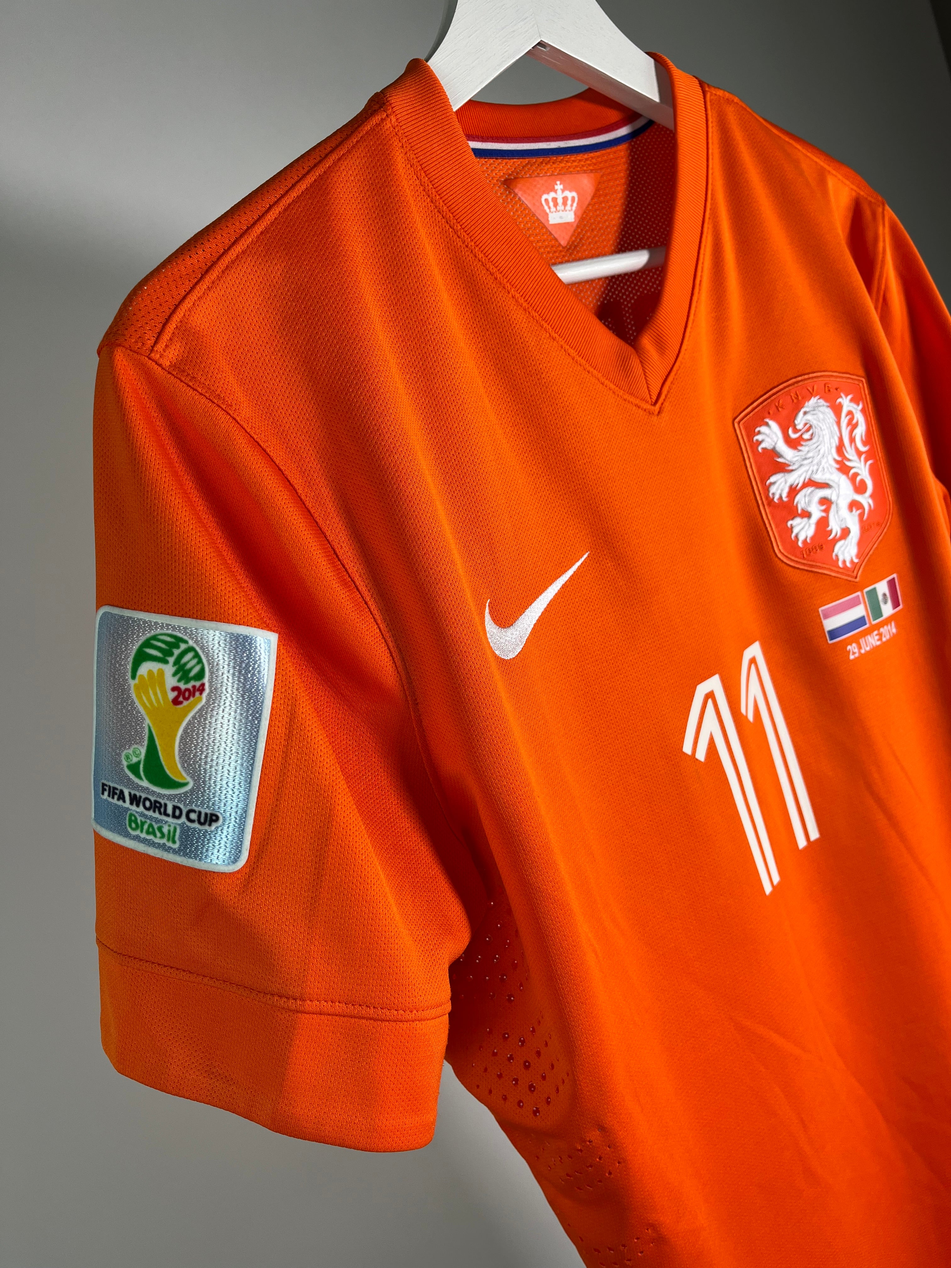 Jersey Holanda Local 2014 2015 *Versión Jugador* Arjen Robben (M)