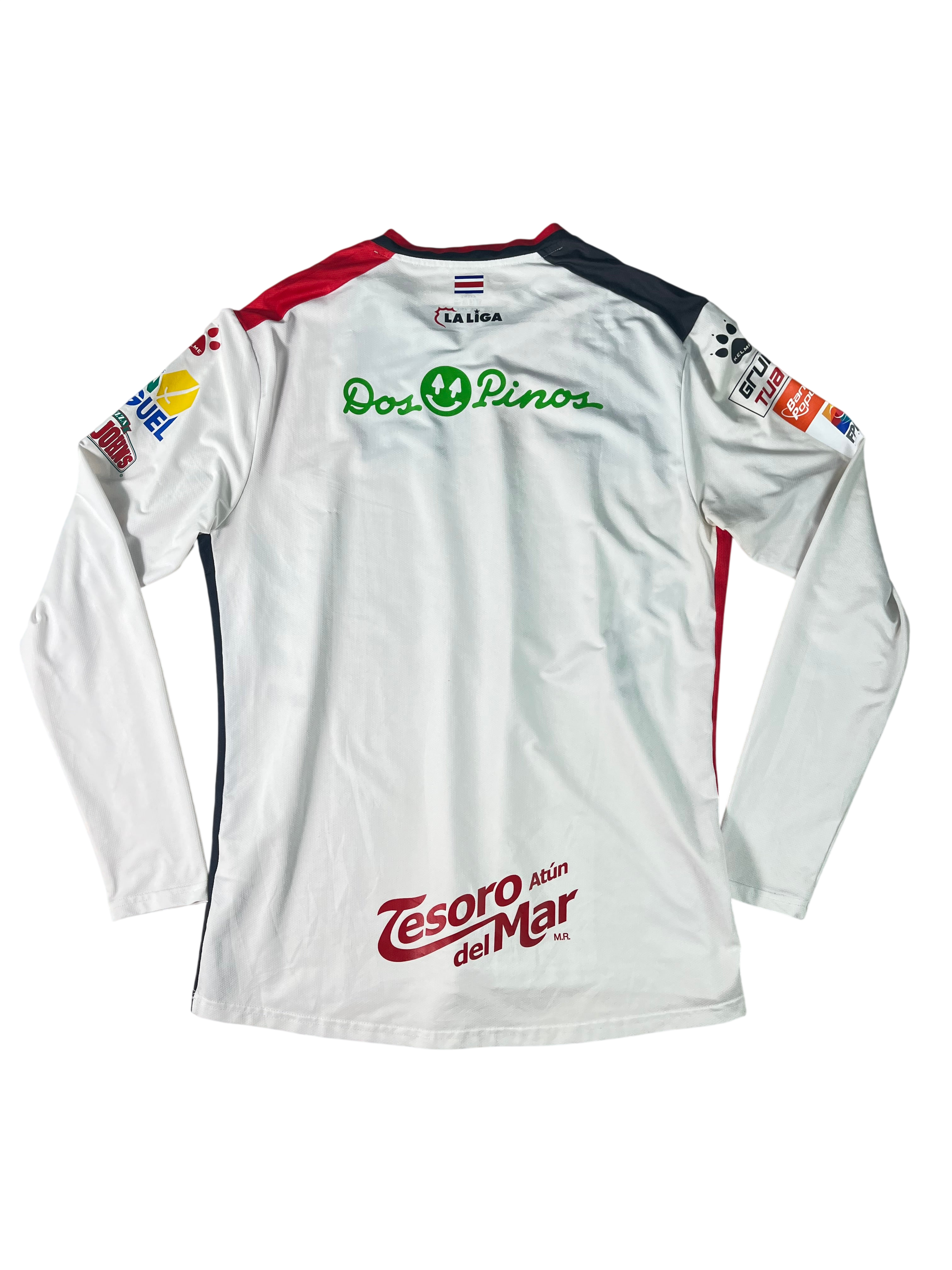 Jersey Alajuelense Visita 2018 2019 Manga Larga Versión Jugador (XXL)