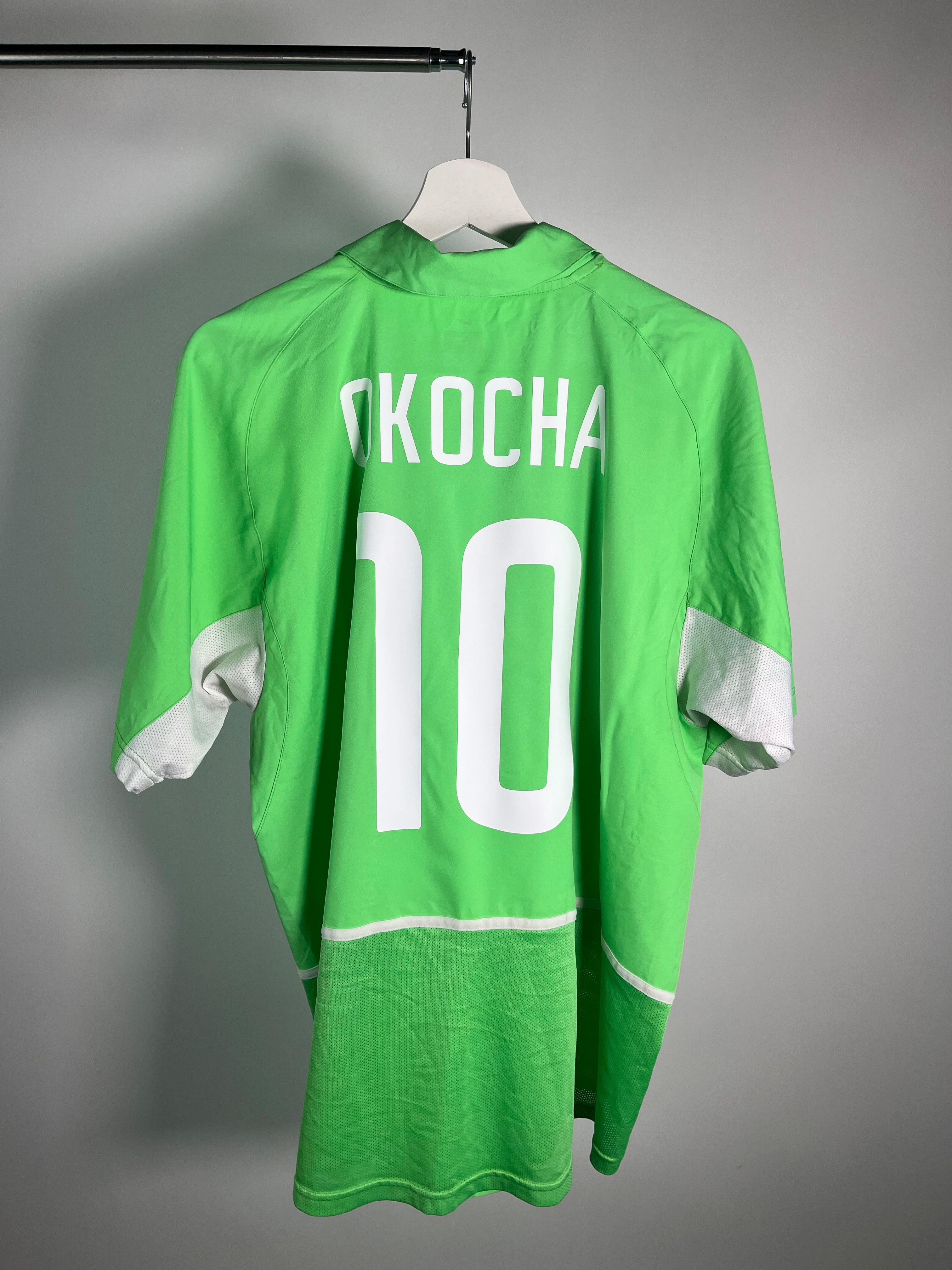 Jersey Nigeria Local 2002 2004 Jay Jay Okocha (L)