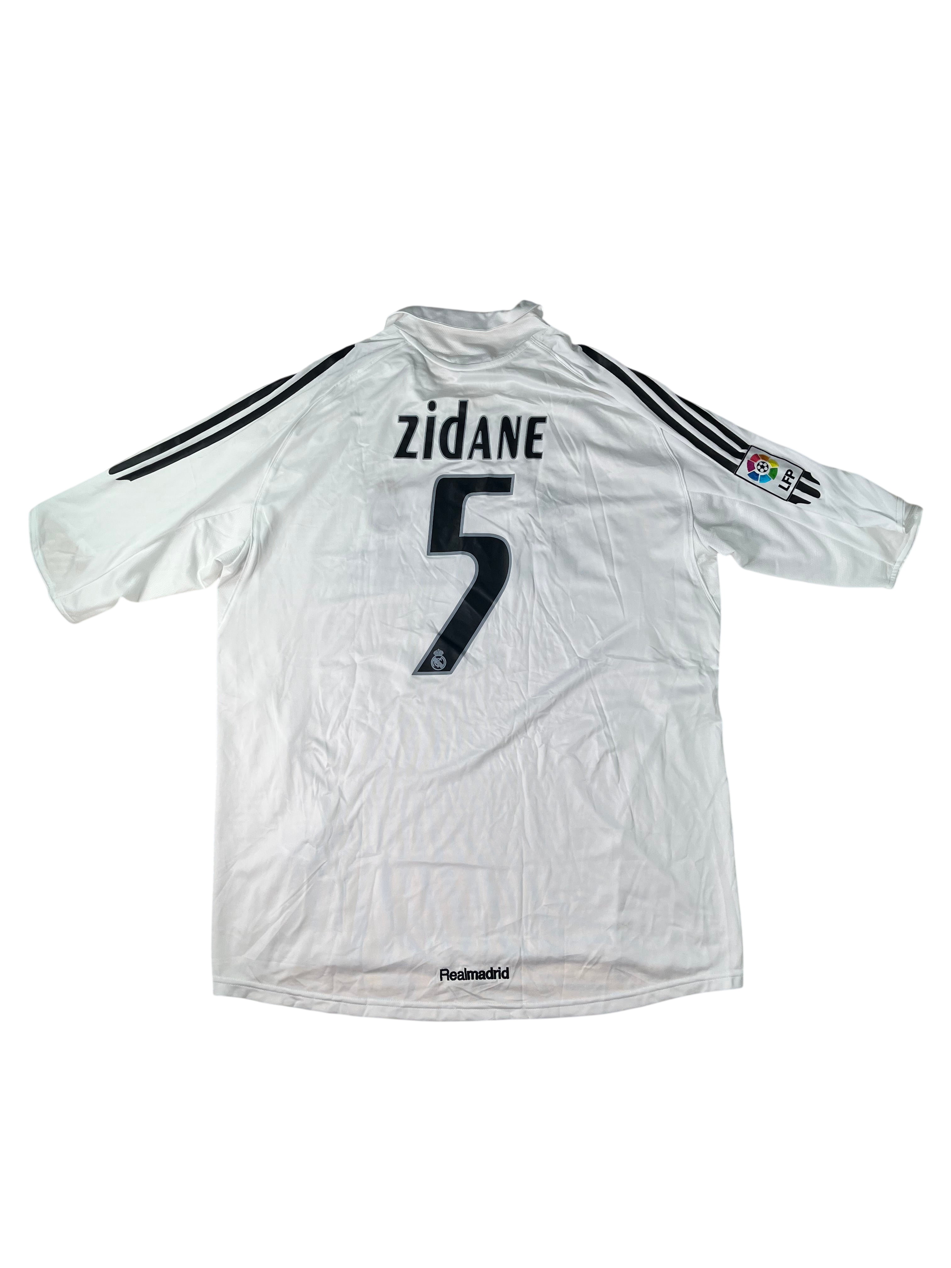 Jersey Real Madrid Local 2005 2006 Zinedine Zidane (XL)