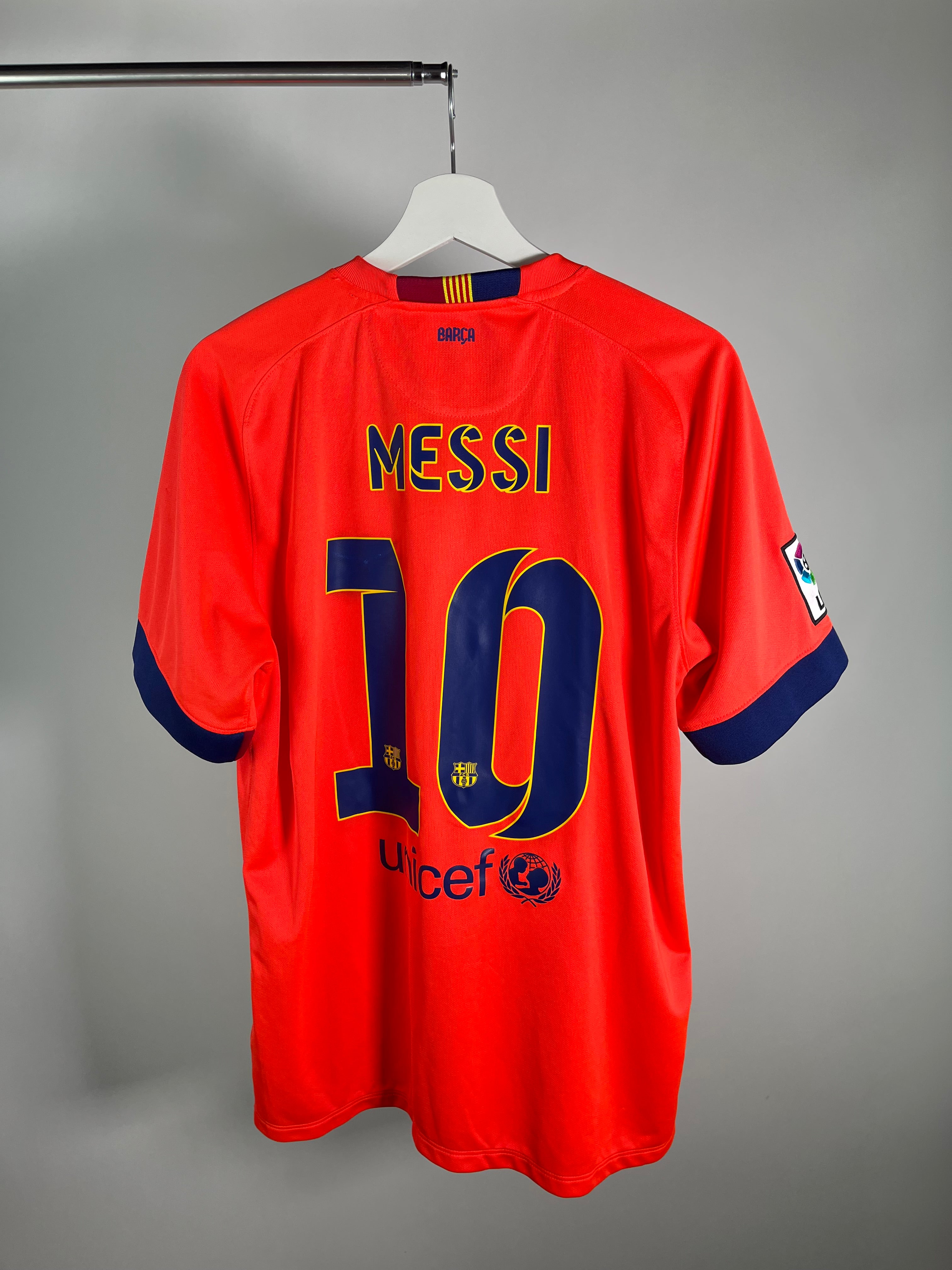 Jersey Barcelona Visita 2014 2015 Lionel Messi (L)