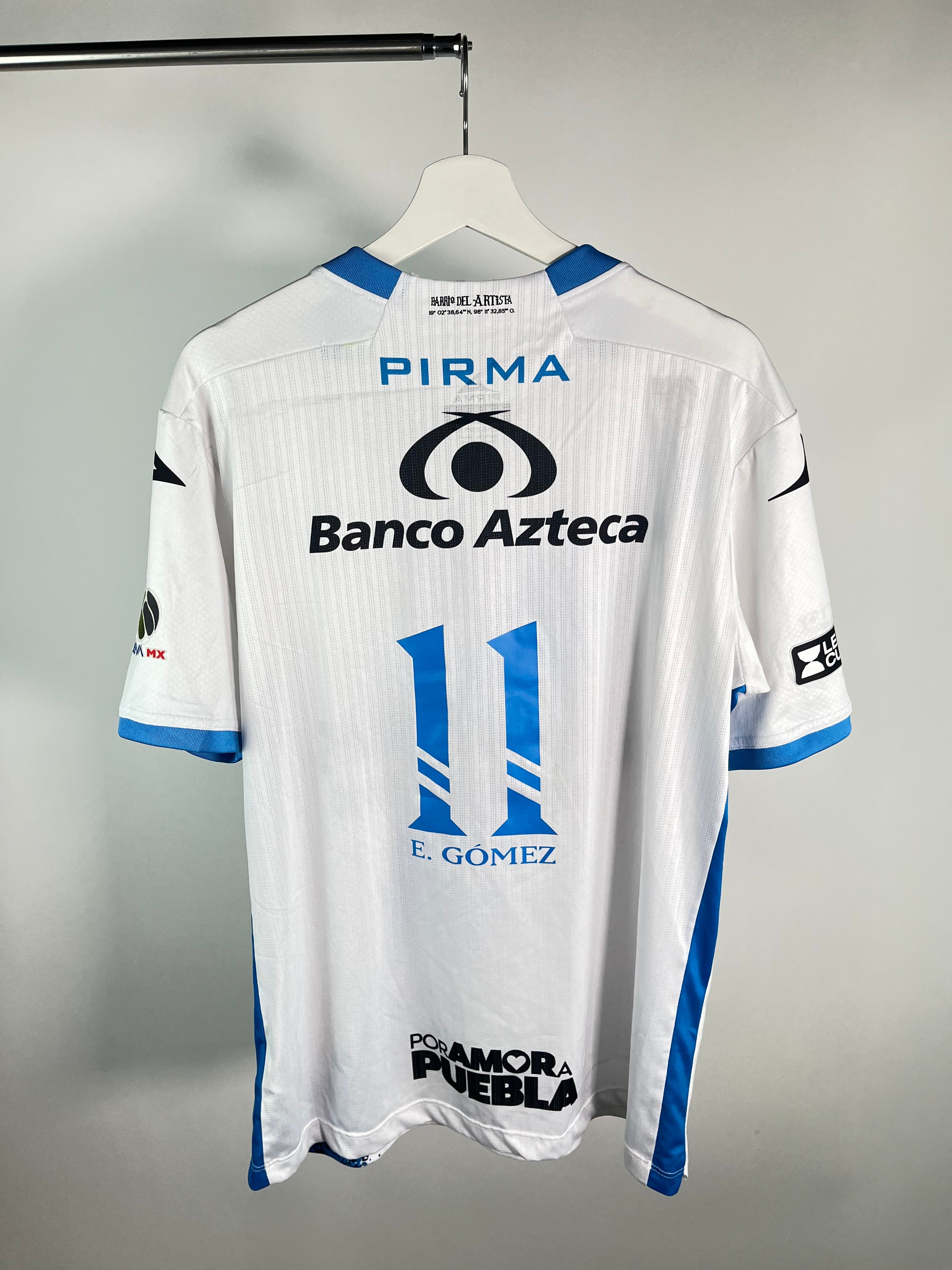 Jersey Puebla Local 2025 2026 Match Worn Emiliano Gómez (L)