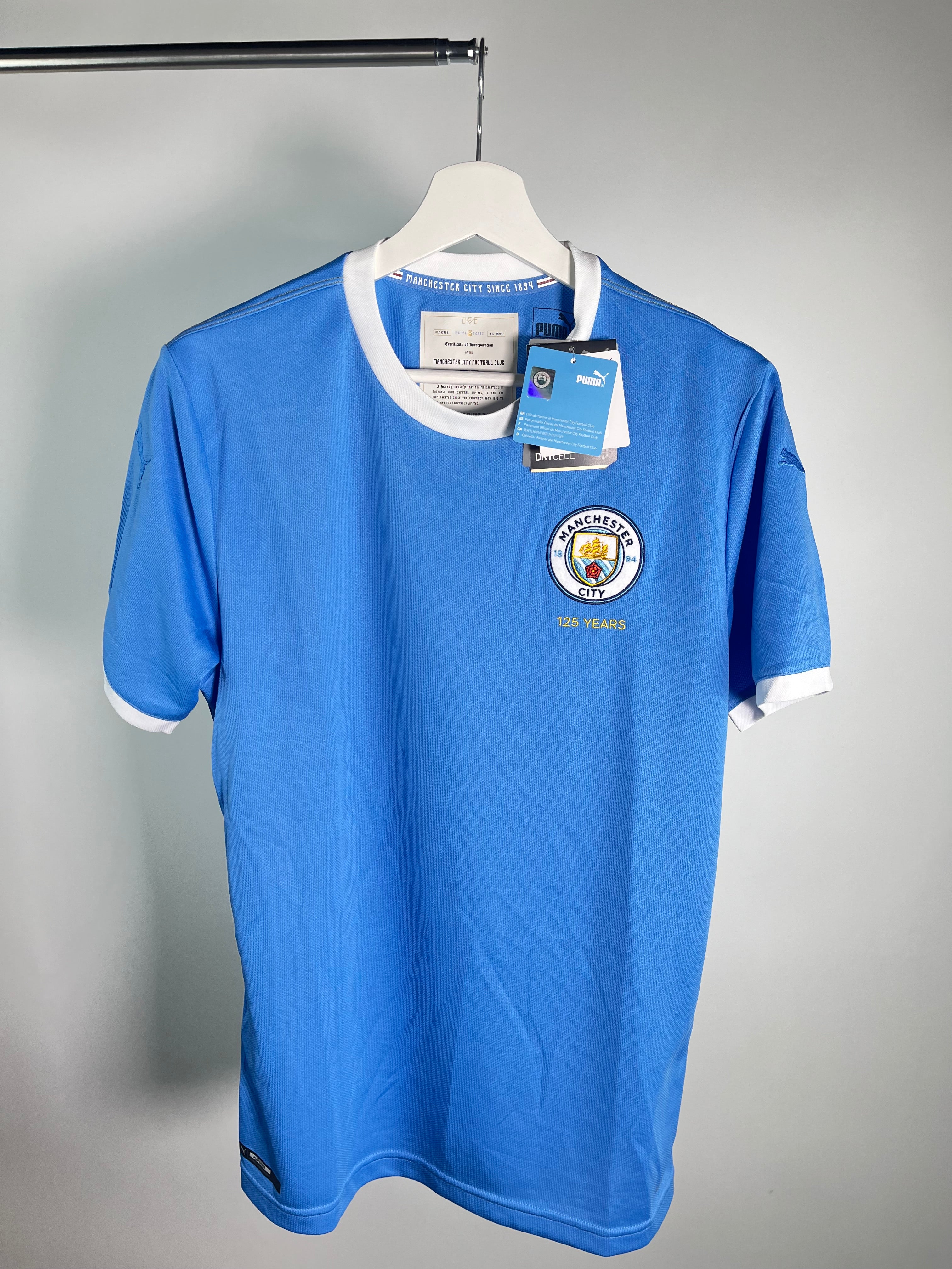 Jersey Manchester City Especial 125 aniversario 2019 2020 *C/Etiquetas* (M)