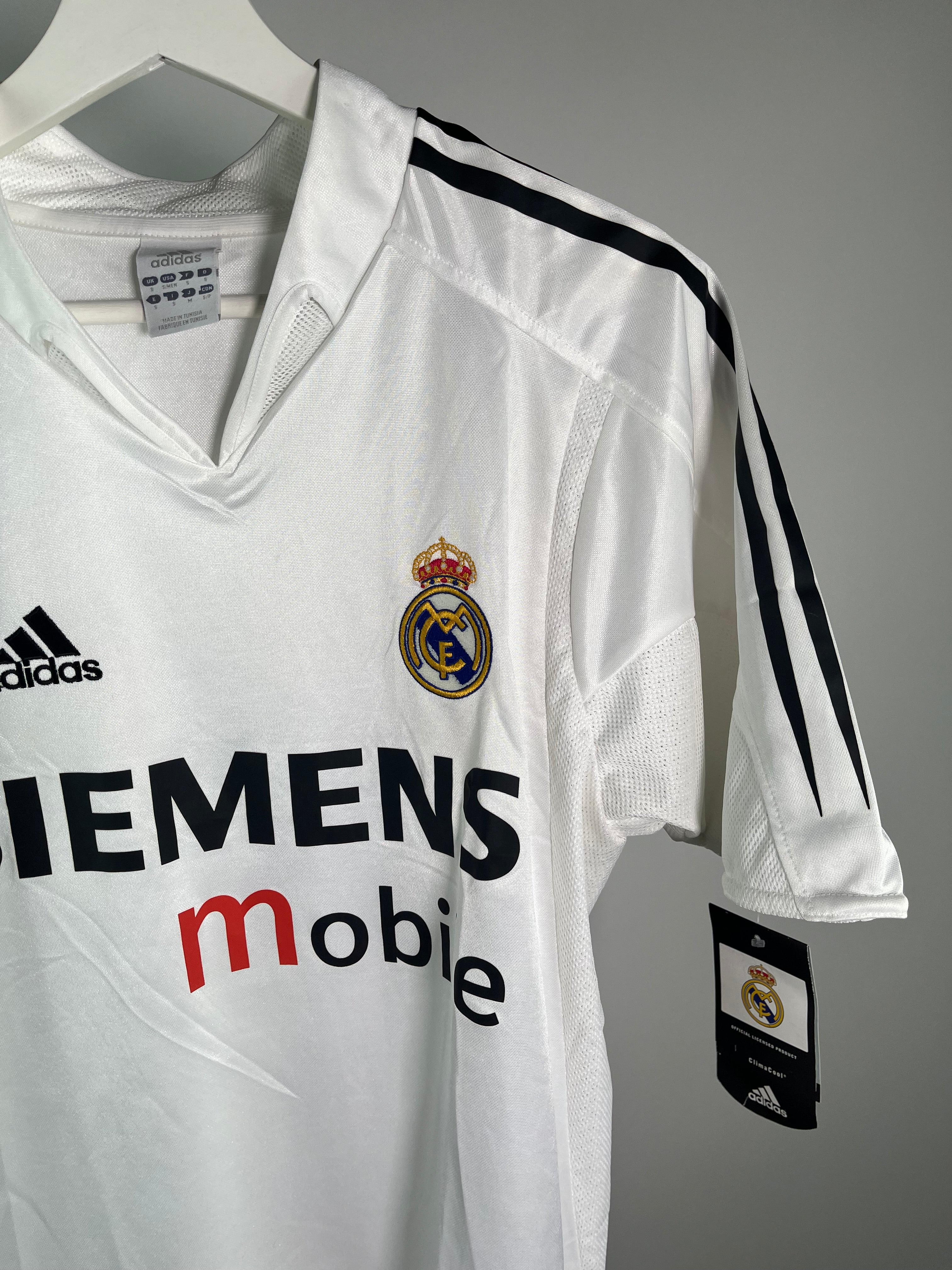 Jersey Real Madrid Local 2004 2005 *C/Etiquetas* (S)