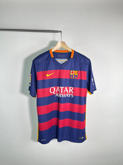 Jersey Barcelona Local 2015 2016 Lionel Messi (L)