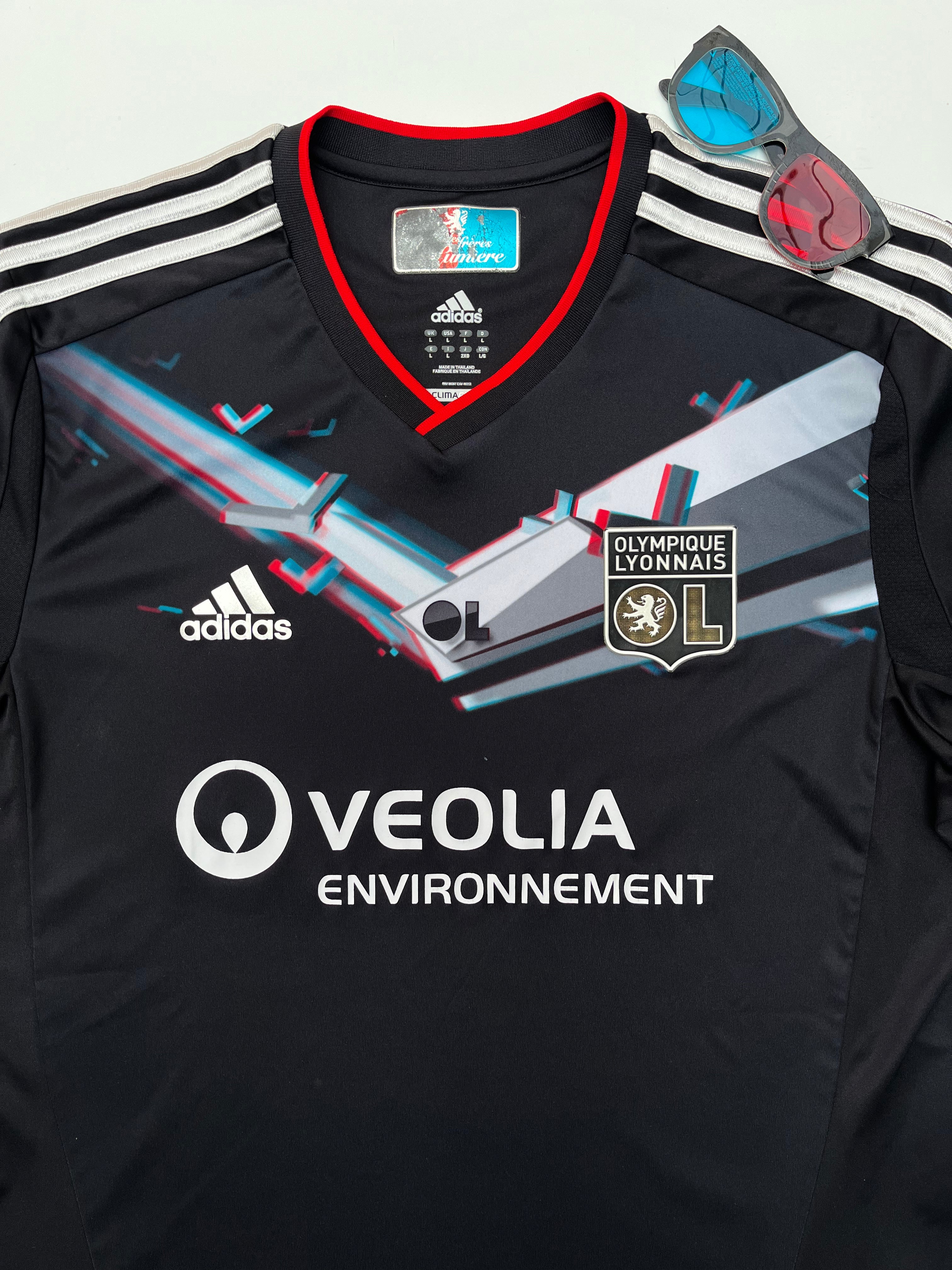 Jersey Olimpique Lyon Tercero 2012 2013 Versión 3D (L)